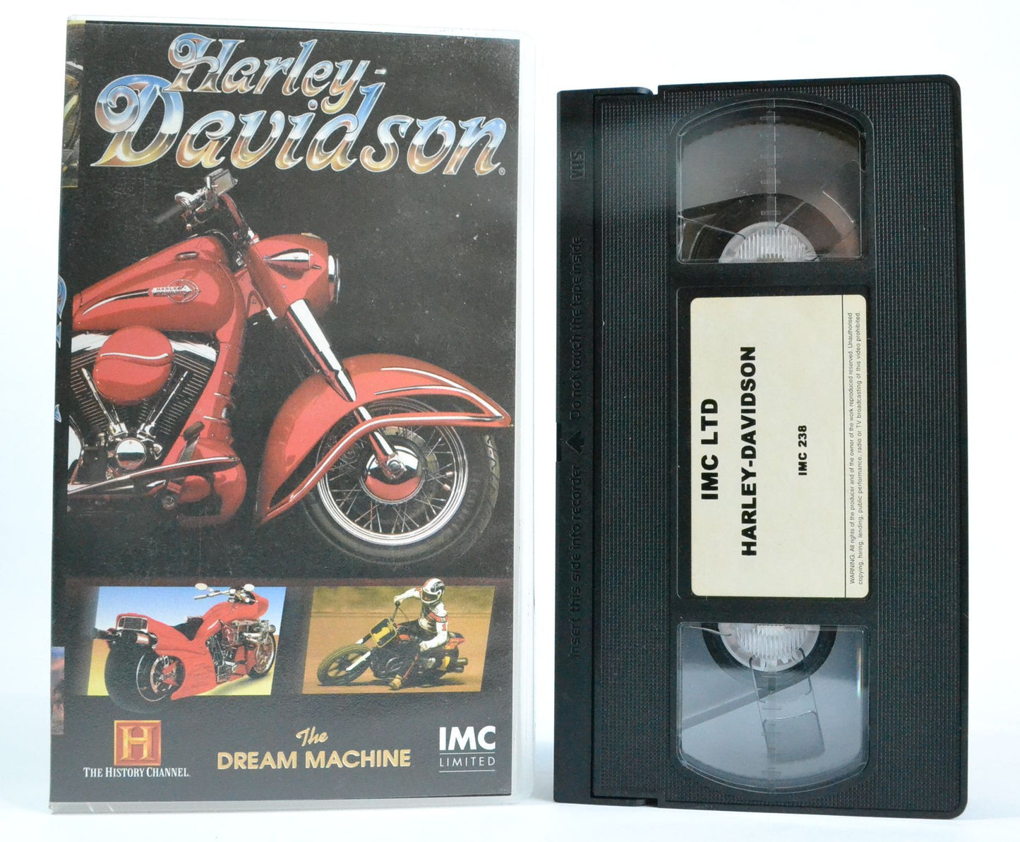Harley Davidson: The Dream Machine - History Channel - Motorcycle Doc - VHS-