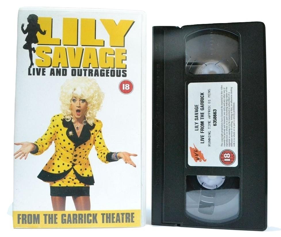 Lily Savage: Live And Outrageous Comedy - Garrick London West-End - VHS-