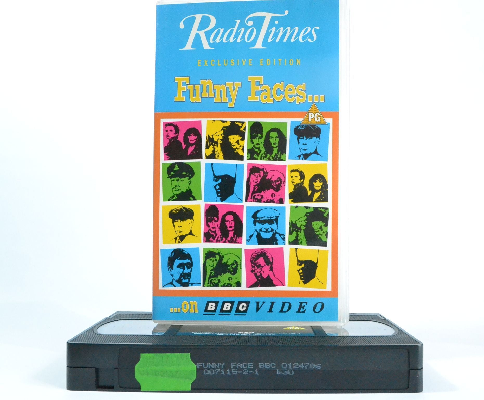 Radio Times [Exclusive Edition] Funny Faces... BBC (1993) Comedy Comp - VHS-
