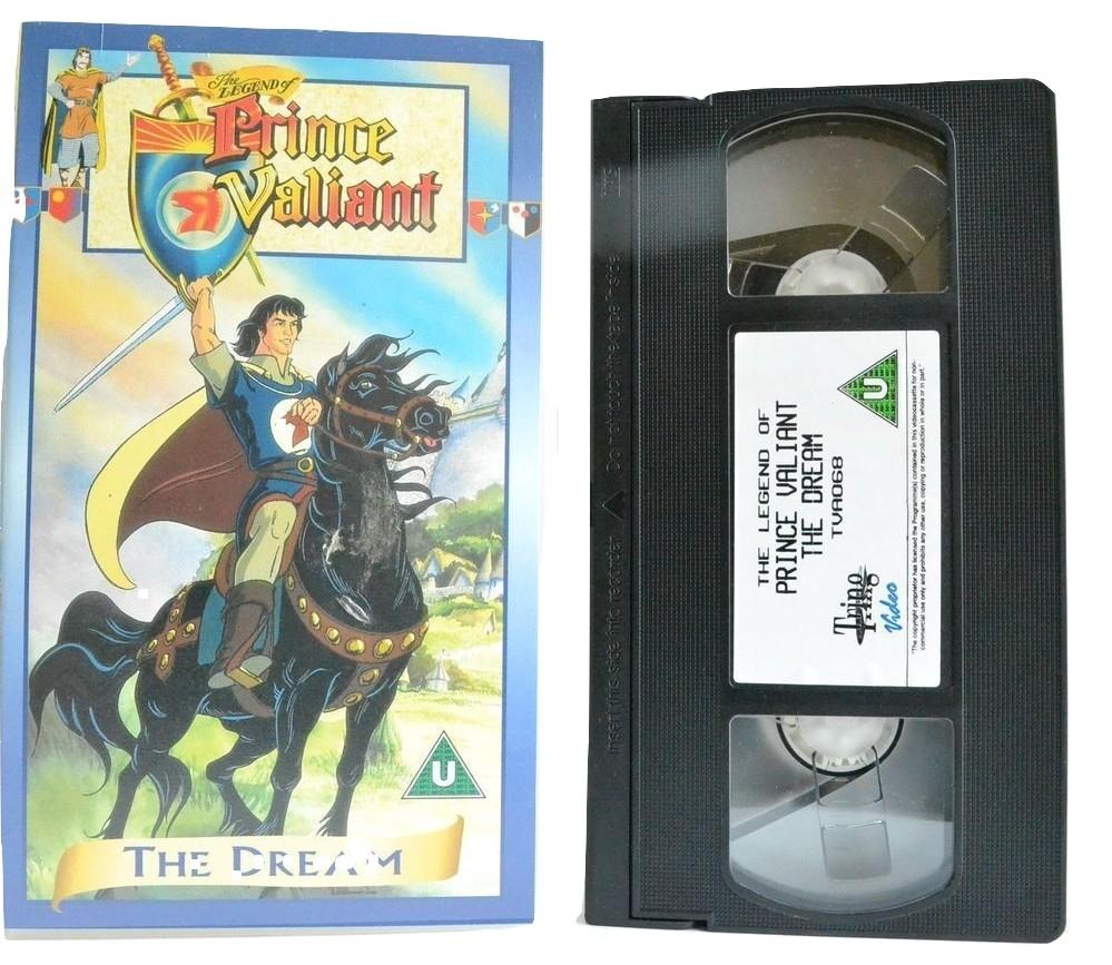 The Legend Of Prince Valiant: The Dream - Benson, Zimbalist - Children’s (1991) VHS-