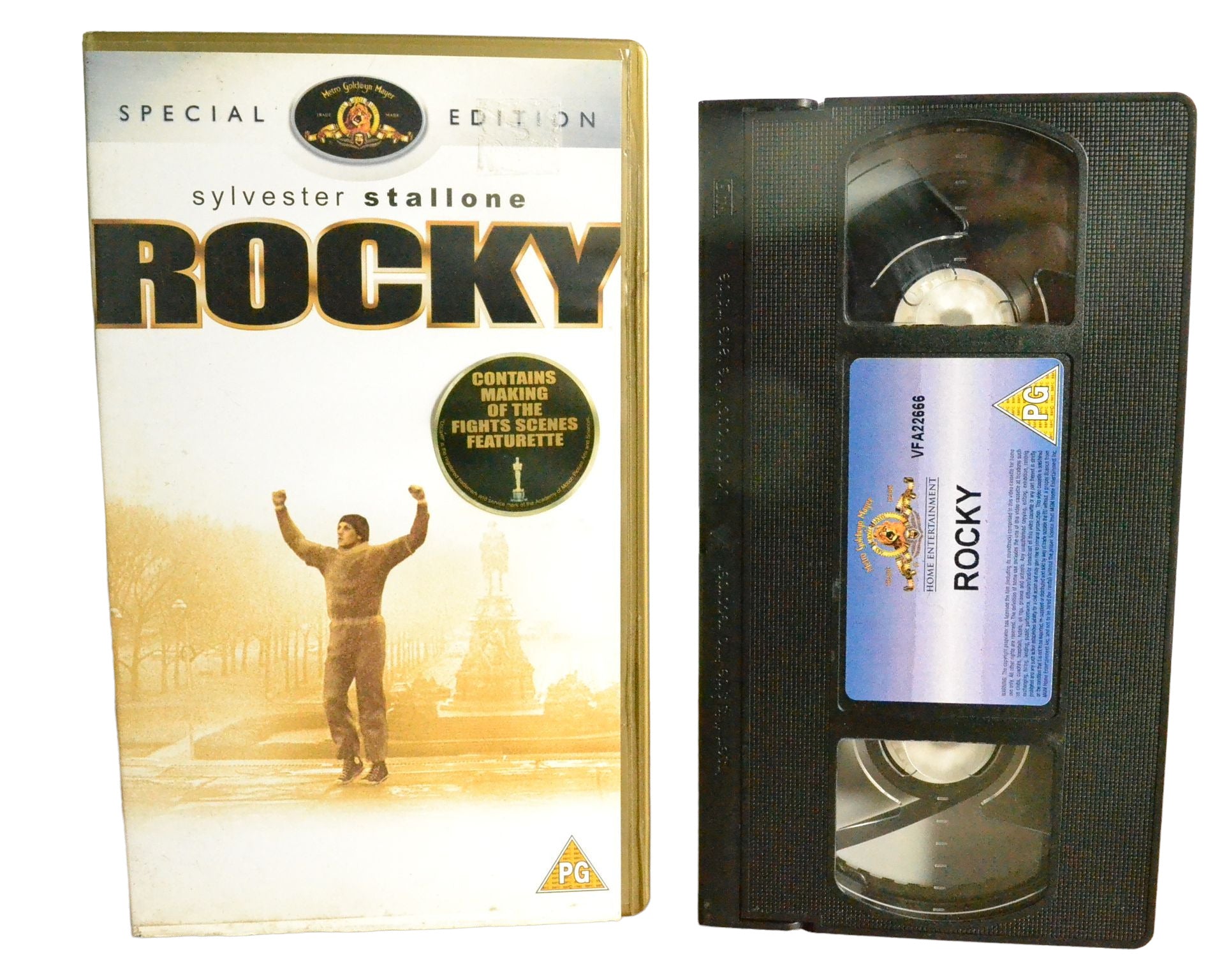 Rocky (Special Edition) - Sylvester Stallone - Metro Goldwyn Mayer - 16214CS - Drama - Pal - VHS-