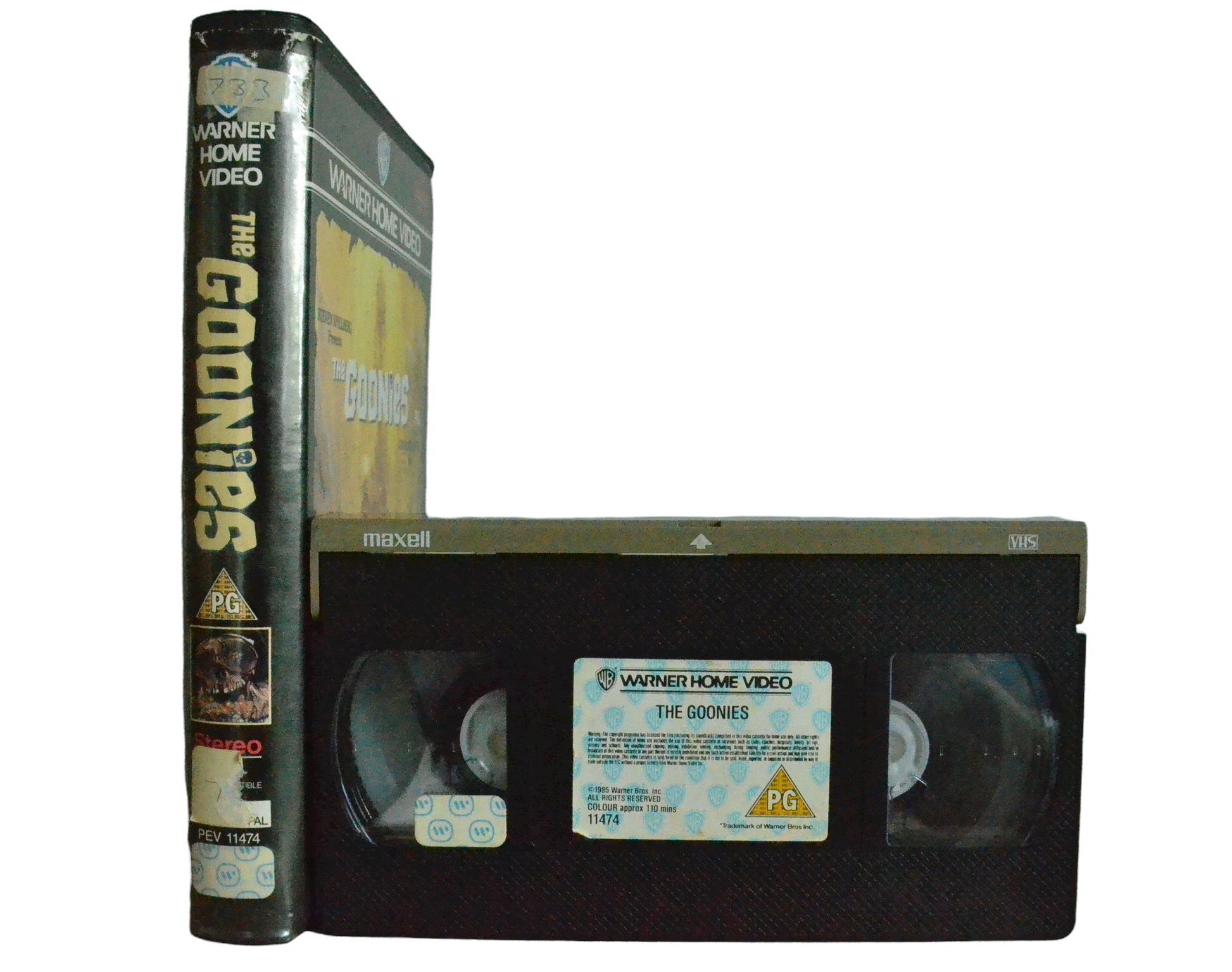The Goonies - Sean Astin - Warner Home Video - Vintage - Pal VHS-