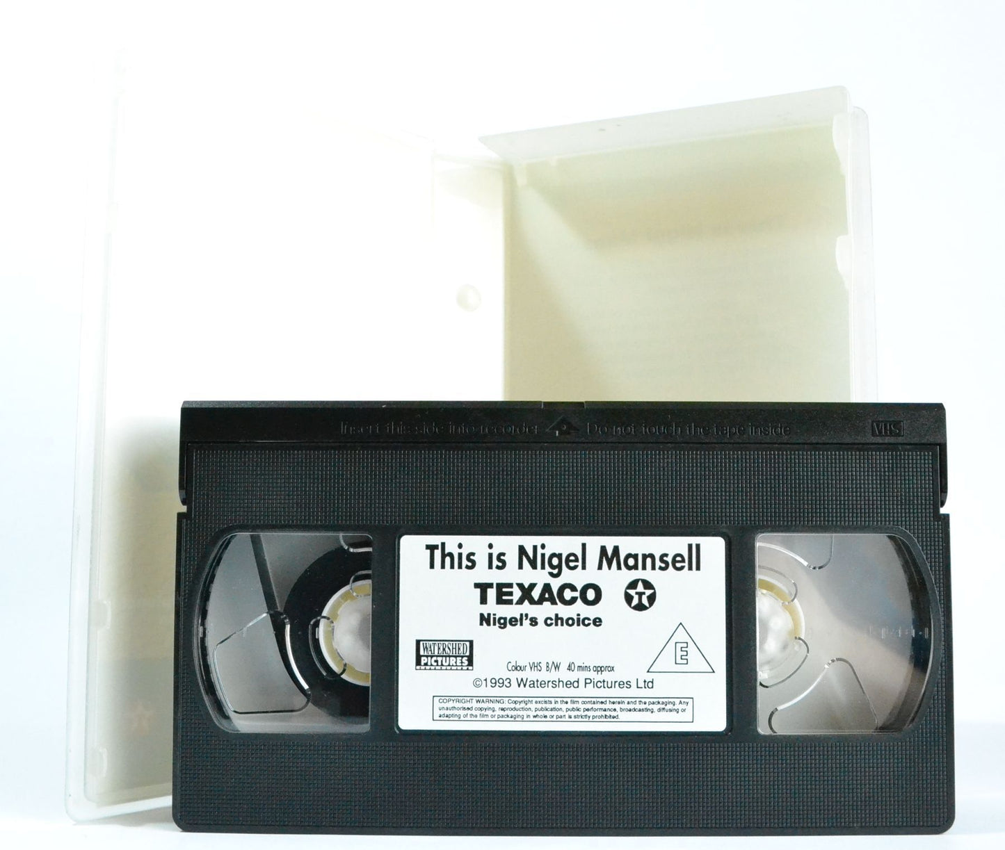 This Is Nigel Mansell: Championship Season (1993) - F1 PPG Indy Car VHS-