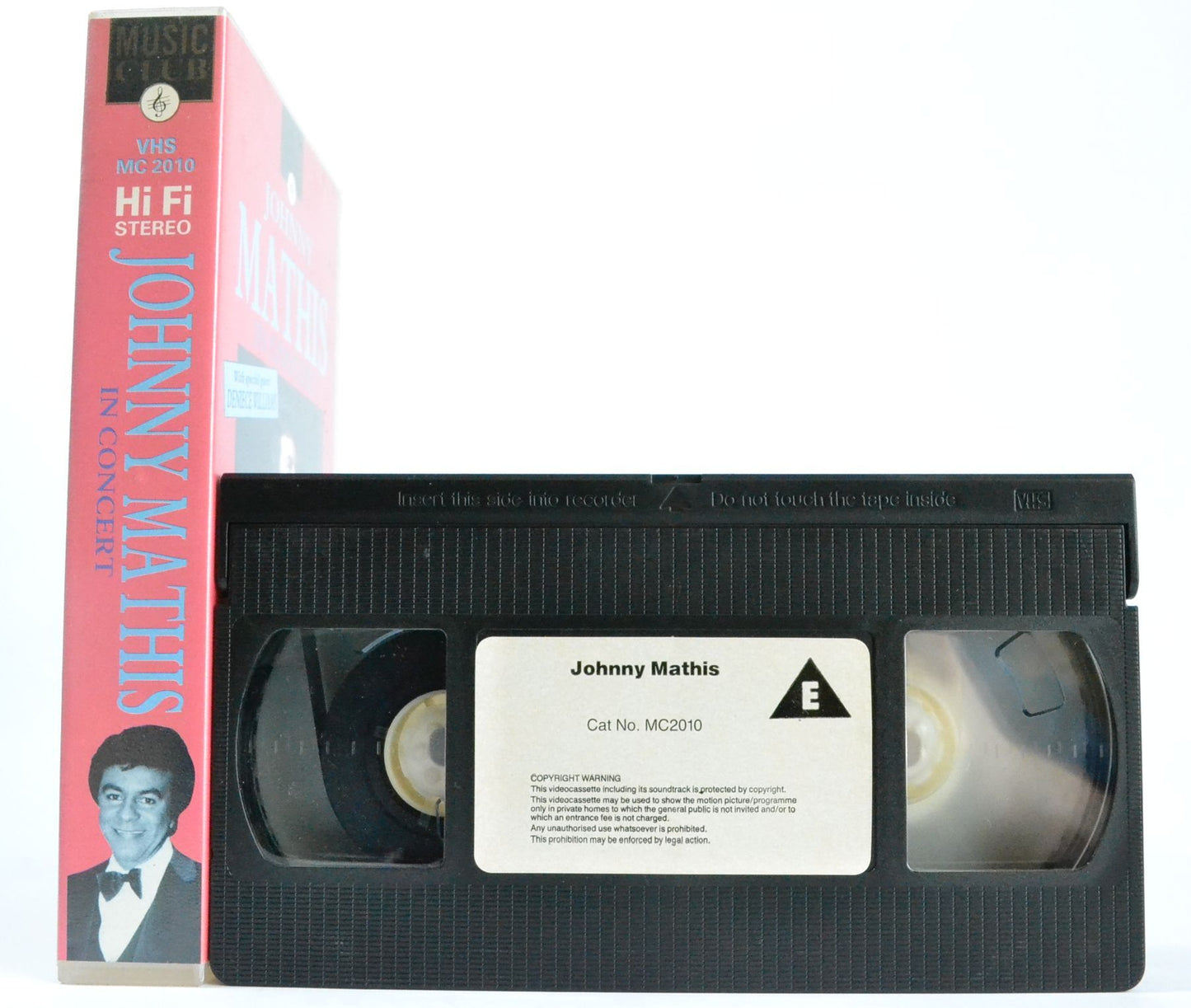 Johnny Mathis (John Royce): Misty Chances - Wonderful Concert (1982) VHS-