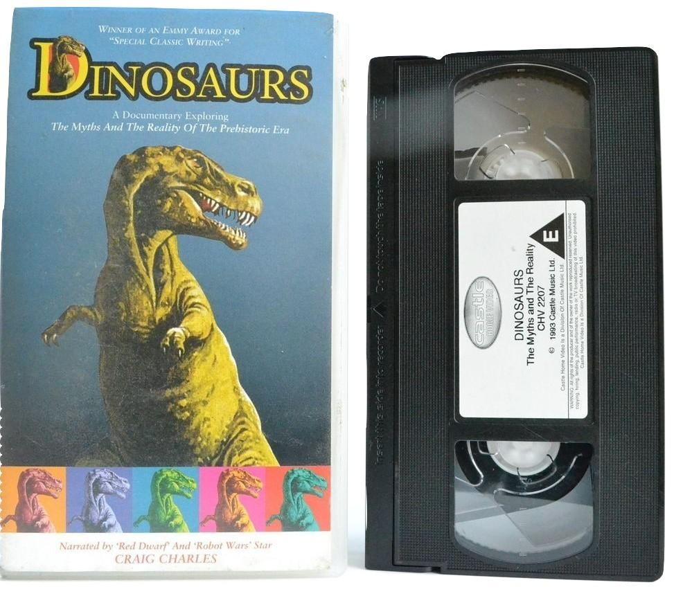 Dinosaurs: Craig Charles From Red Dwarf Uncovers The Past - Kids [Age 2+] - VHS-