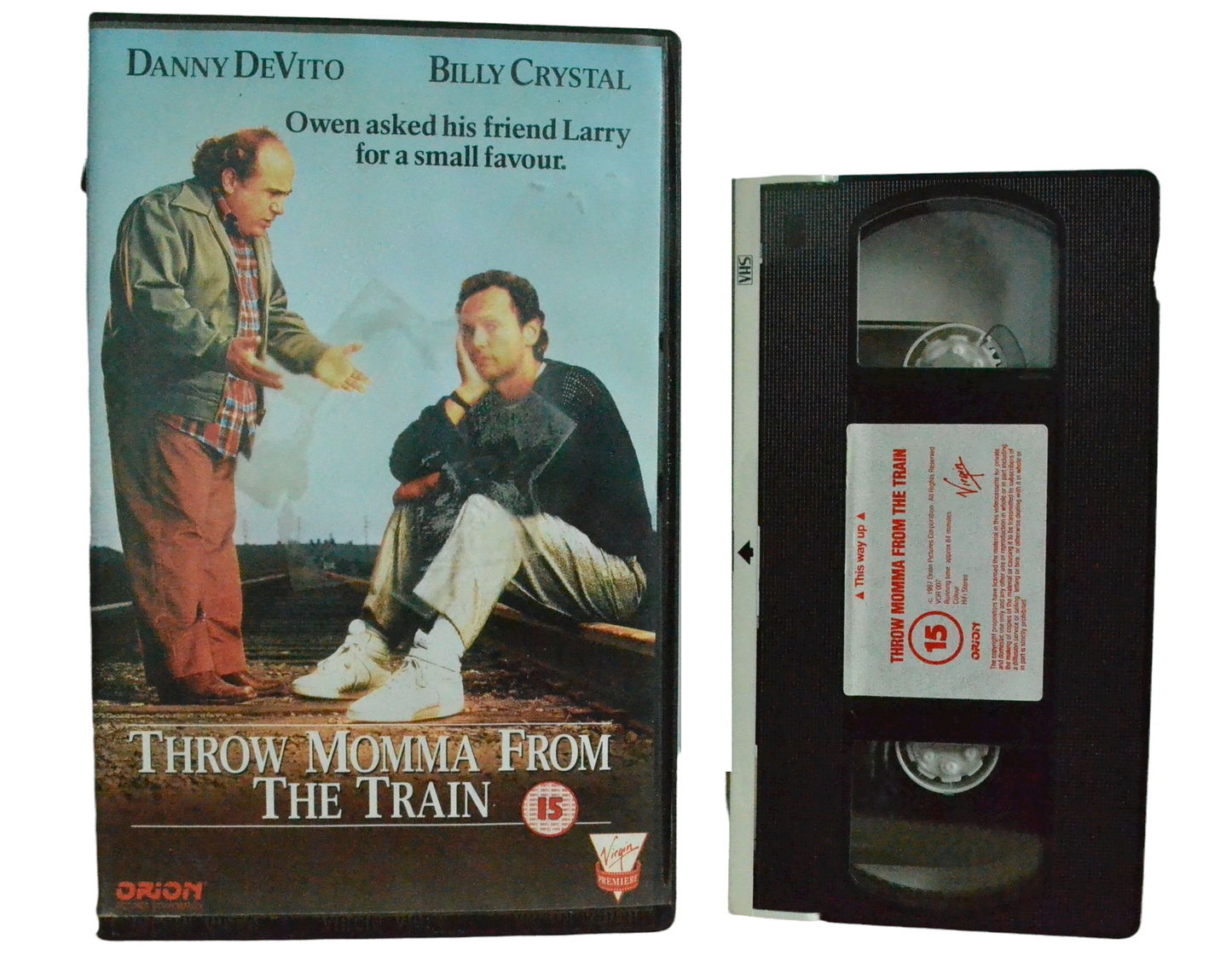 Throw Momma From The Train - Danny Devito - Orion Pictures - Vintage - Pal VHS-