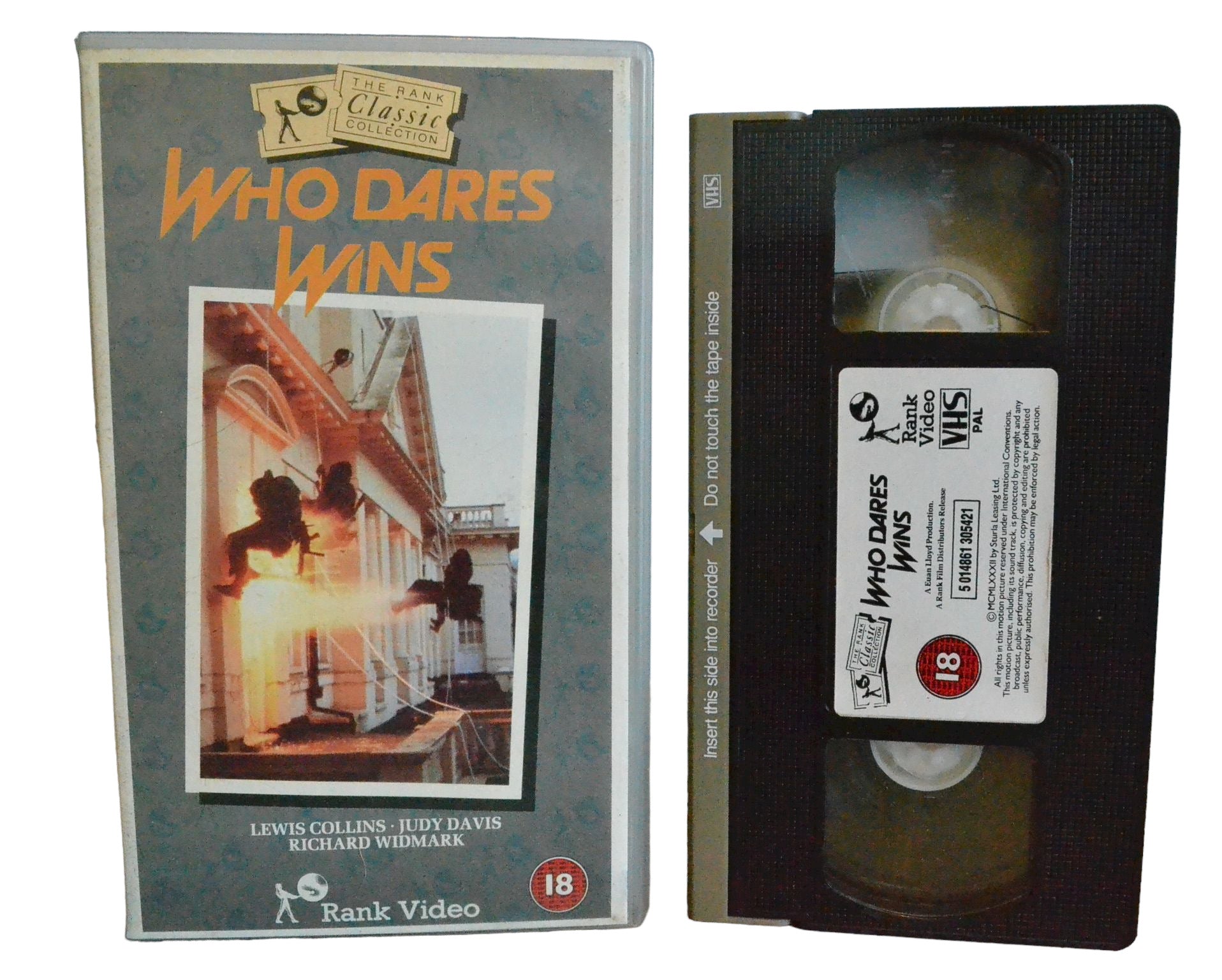 Who Dares Wins - Lewis Collins - Rank Video - Action - Pal - VHS-