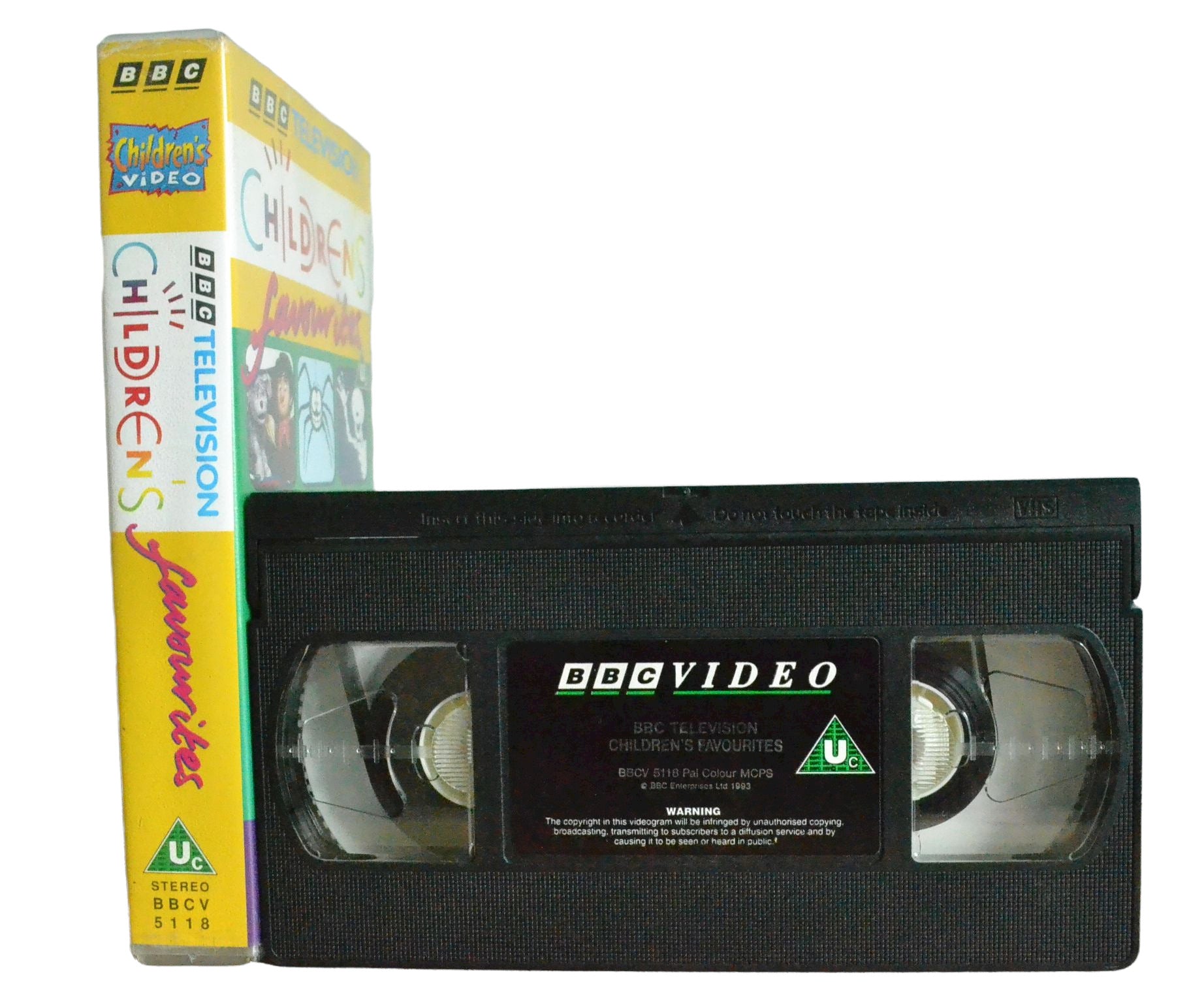 BBC Television Children's Favourites - BBC Video - Children's - Pal VHS-