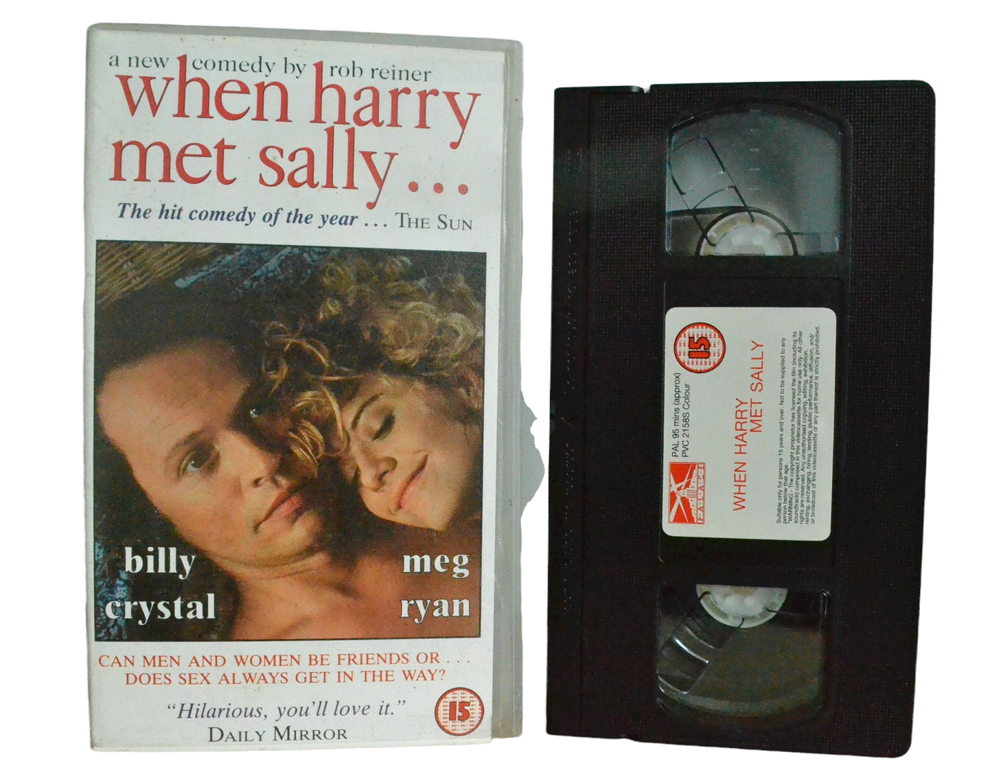 When Harry Met Sally - Billy Crystal - Palace - Vintage - Pal VHS-