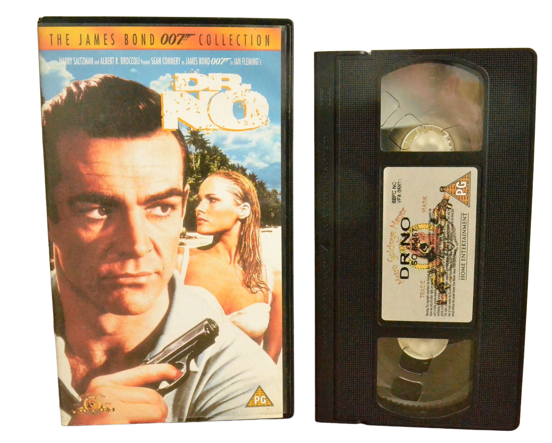 Dr No (The James Bond 007 Collection) - Sean Connery - Metro Goldwyn Mayer - SO55457 - Action - Pal - VHS-