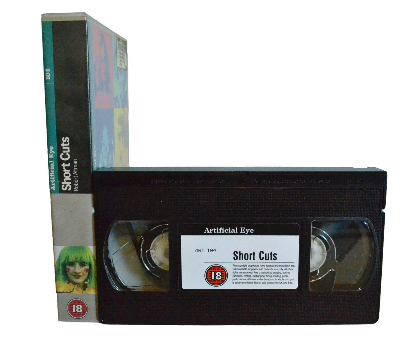Short Cuts - Andie MacDowell - Artificial Eye - Drama - Pal - VHS-