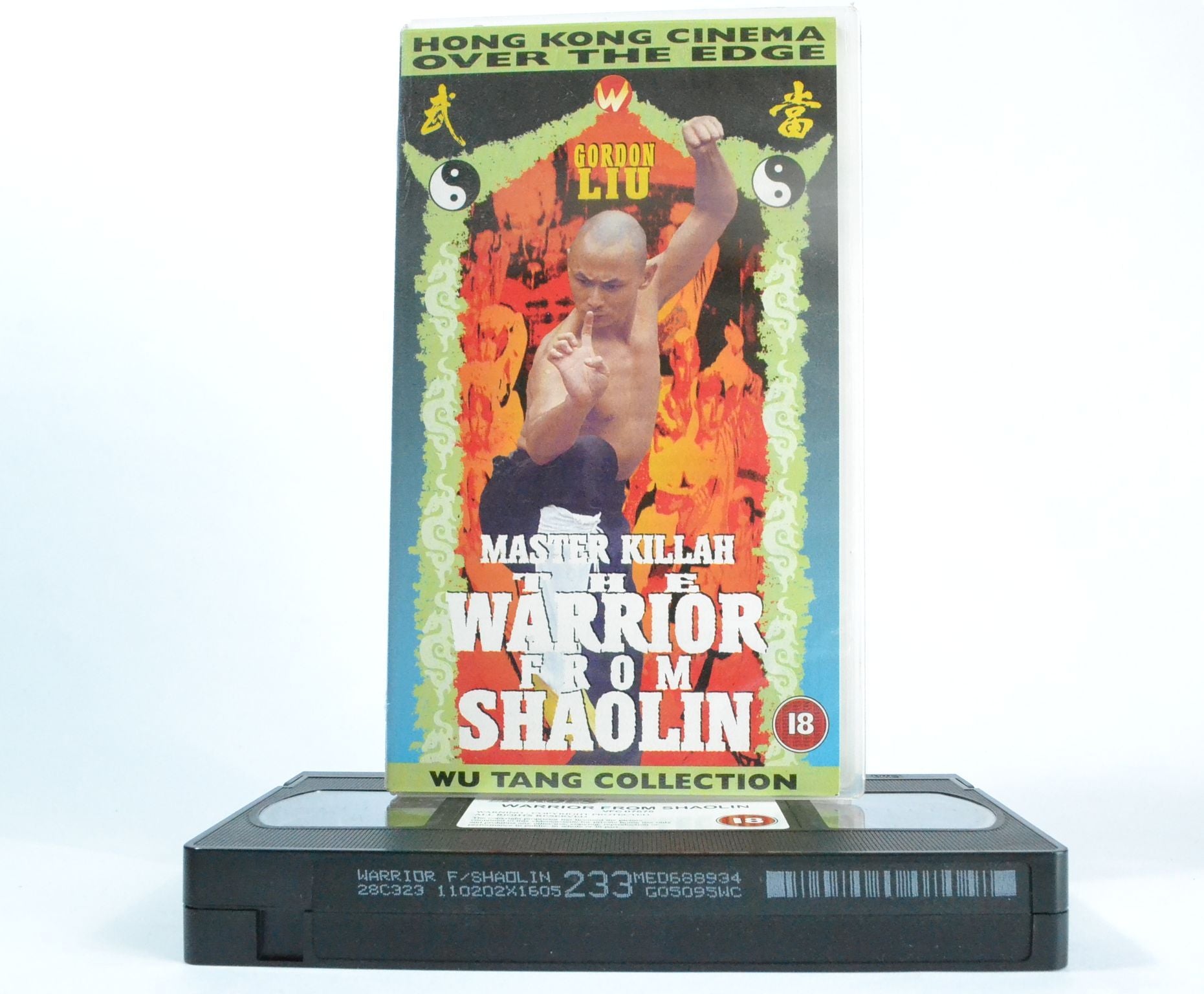 Mastah Killah: The Warrior From Shaolin; Gordon Liu [San Te Gem] Kung-Fu - VHS-