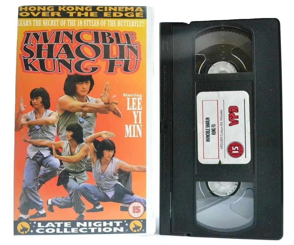 Invincible Shaolin Kung-Fu: Lee Yi Min [18 Butterfly Style] VPD Eastern Heroes - VHS-