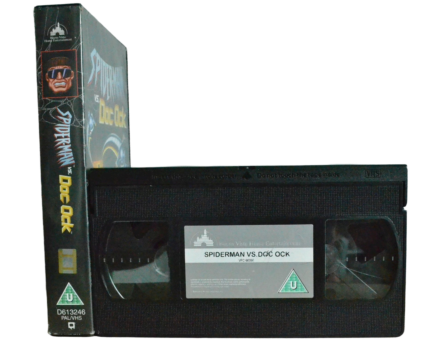 Spider-Man Vs. Doc Ock - Duena Vista Home Entertainment - Children's - Pal VHS-