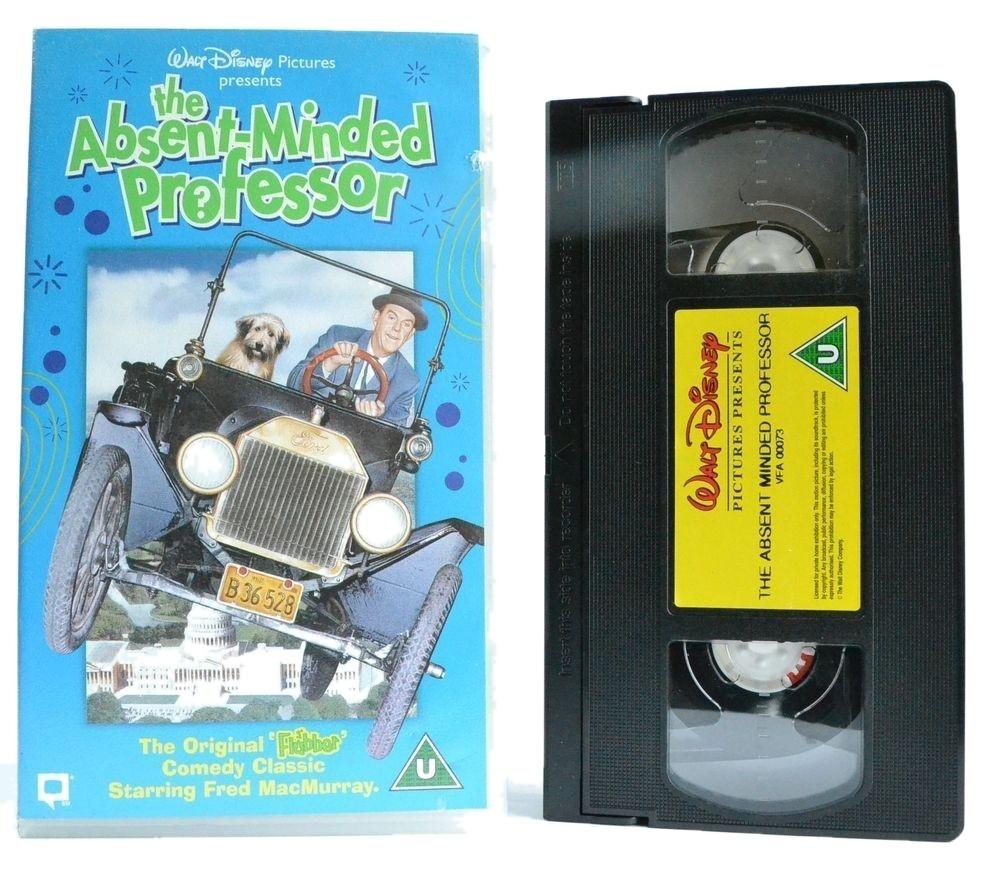 The Absent-Minded Professor: [Original Flubber] - Disney (1961) Kid's VHS-