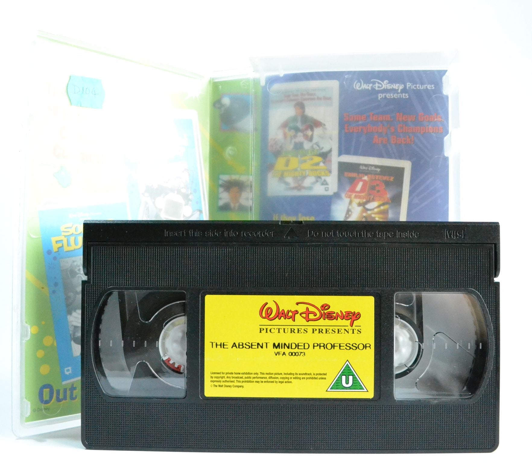 The Absent-Minded Professor: [Original Flubber] - Disney (1961) Kid's VHS-
