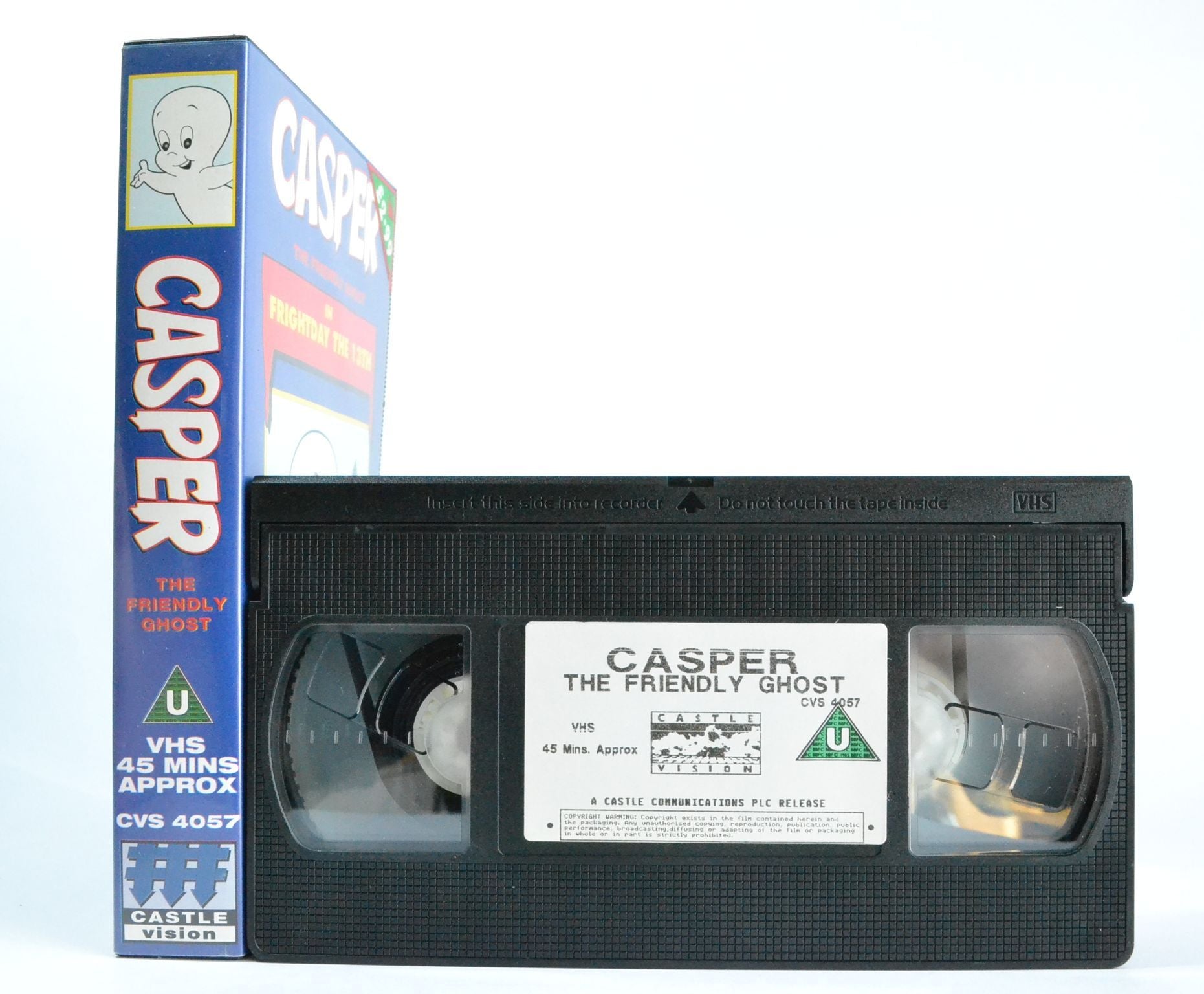 Casper The Friendly Ghost: Frightnight The 13th - Castle Vision Original - Kids VHS-