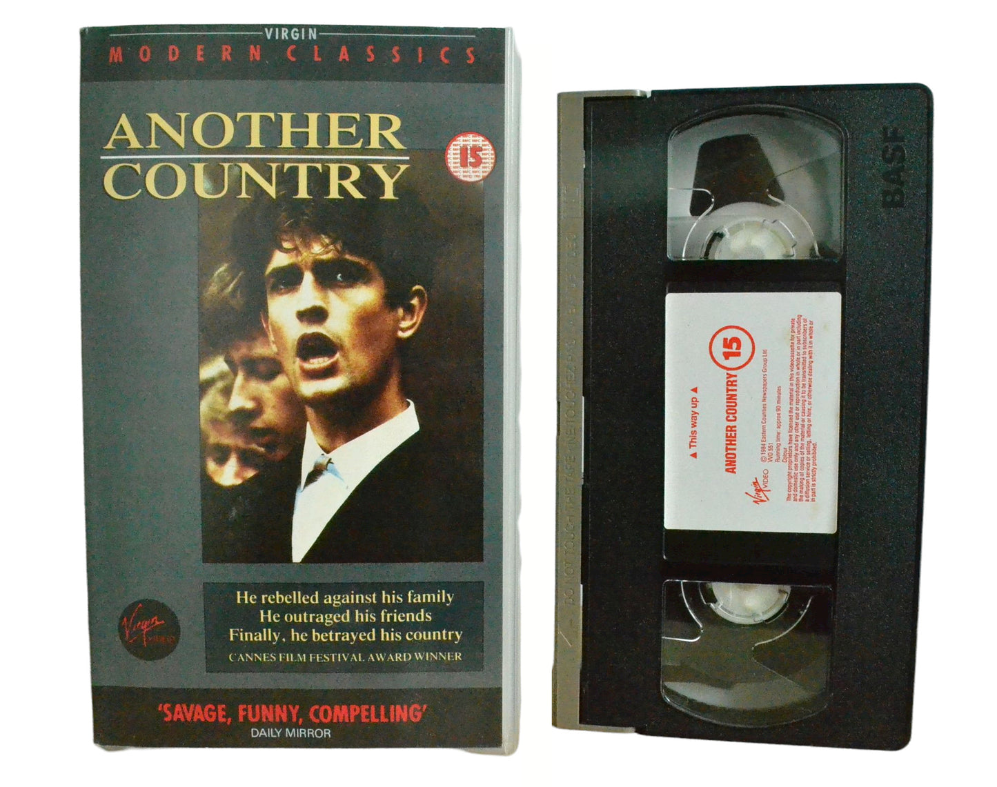 Another Country - Rupert Everett - Virgin Modern Classics - Vintage - Pal VHS-