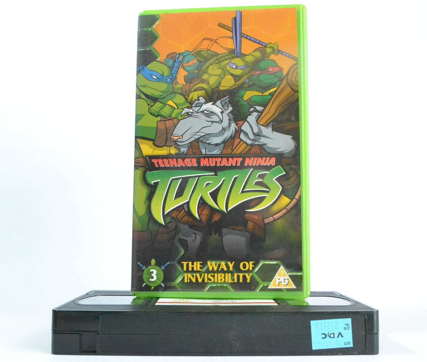 Teenage Mutant “Ninja” Turtles [Animation] Way Of Invisibility - Kid’s PG - VHS-