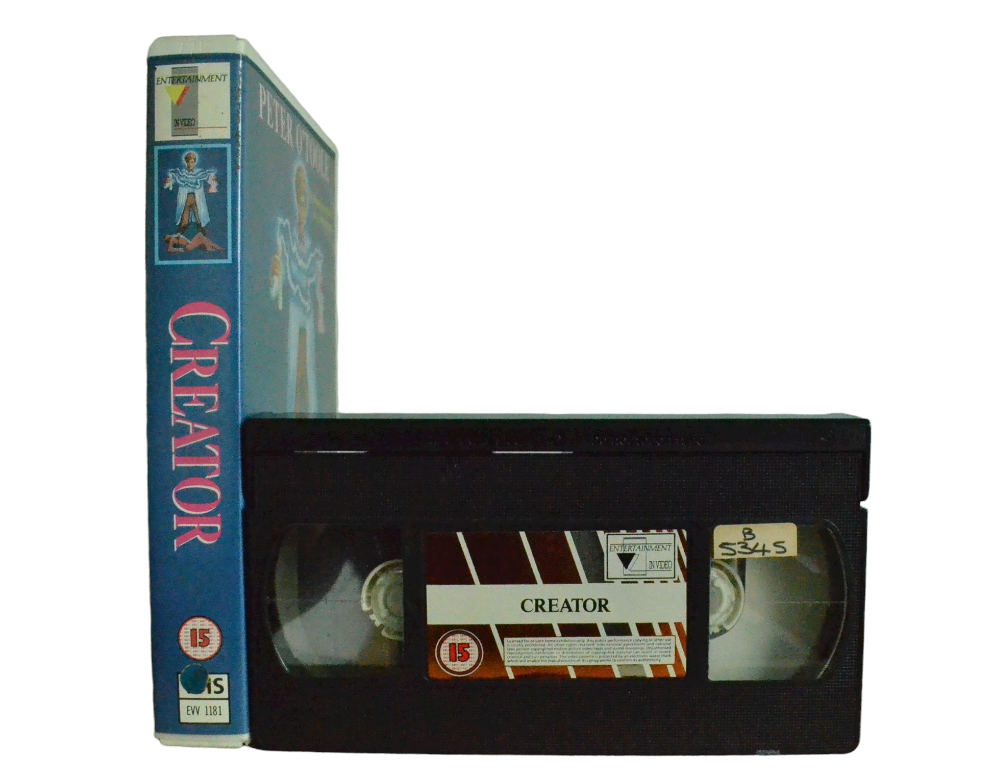 Creator - Peter O'Toole - Entertainment - Vintage - Pal VHS-