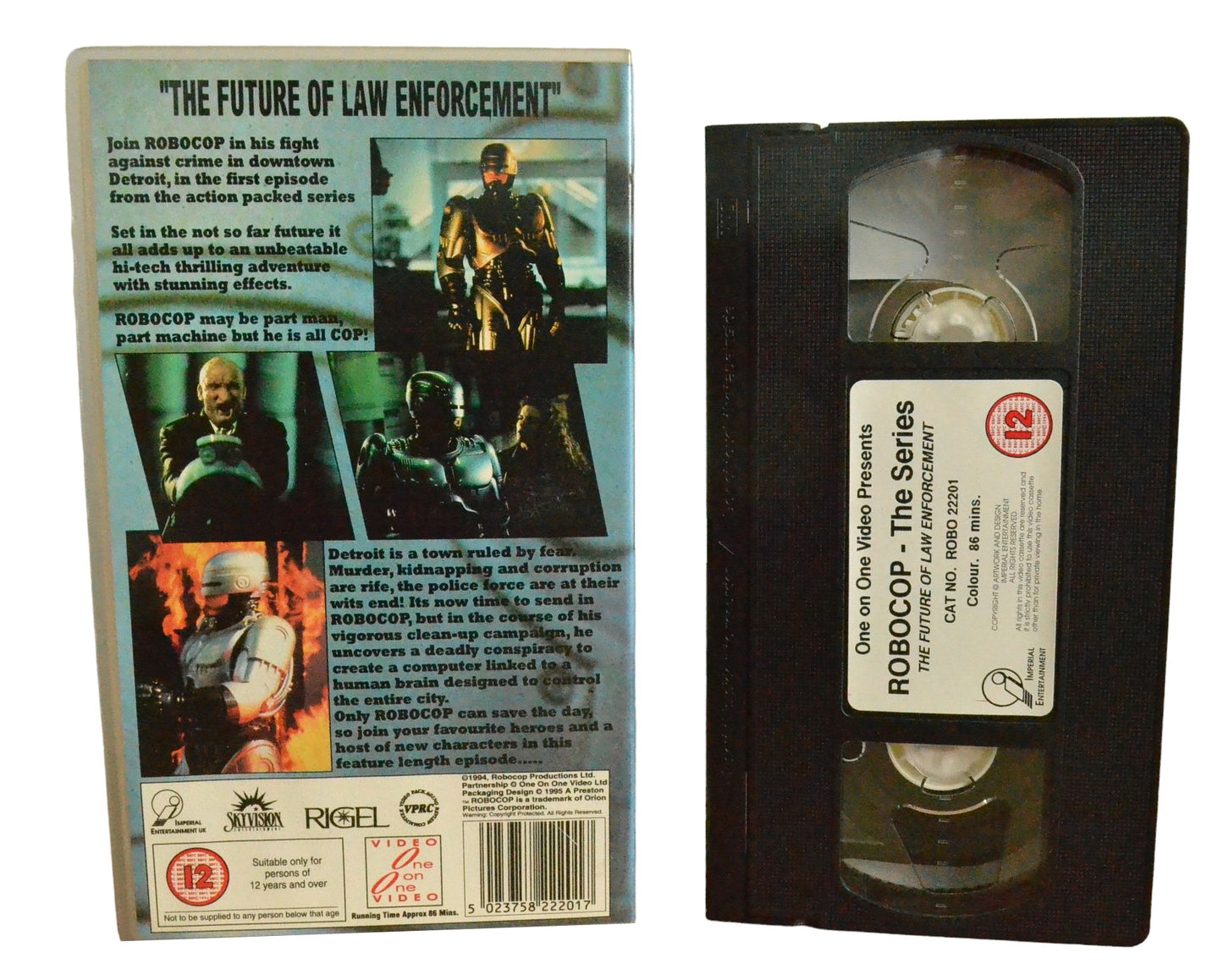 Robocop - The Series - Richard Eden - Imperial Entertainment - ROBO22201 - Sci-Fi - Pal - VHS-