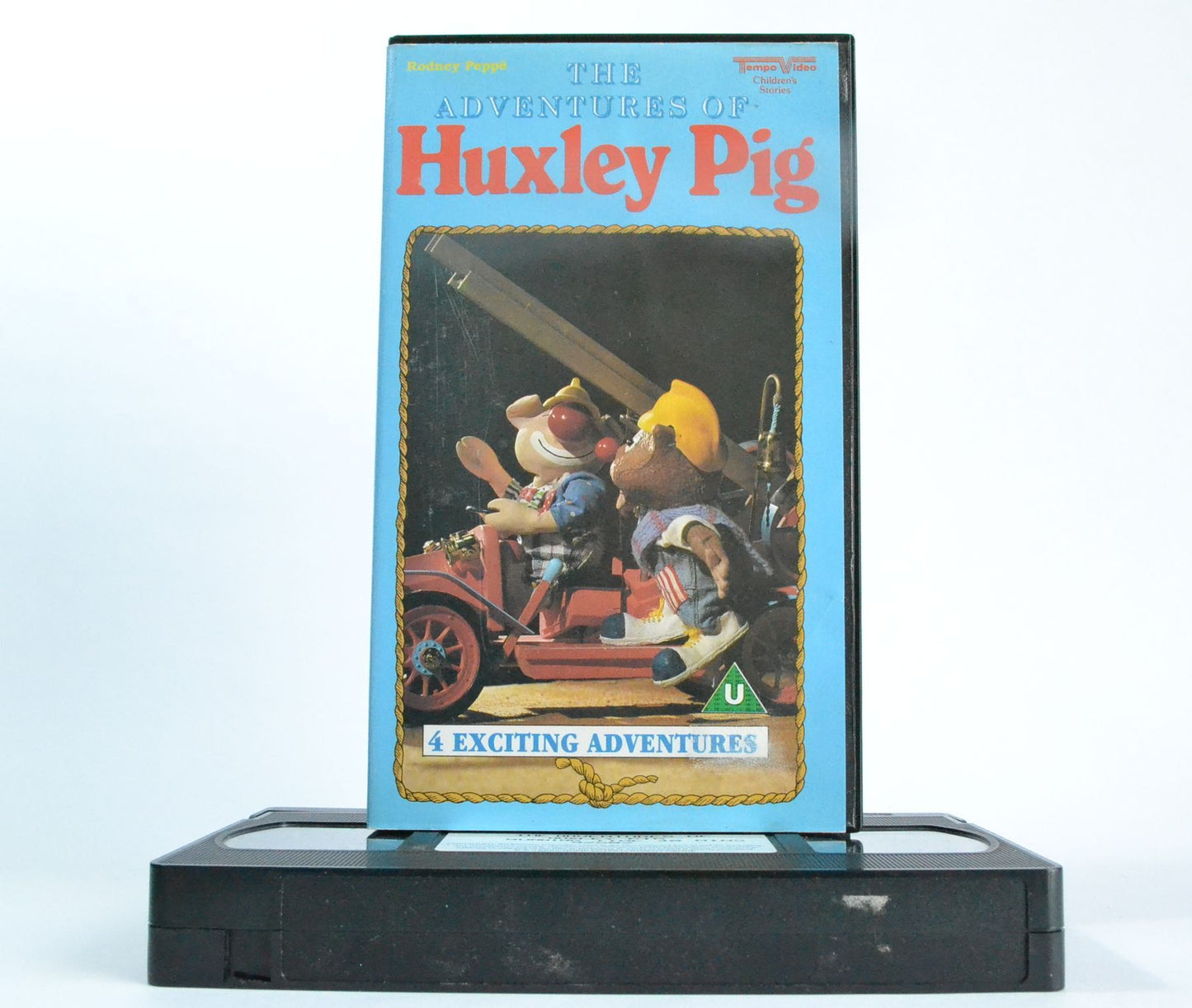 Huxley Pig: The Adventures Of; The Beach - Big Top - Sea Monster - (1989) VHS-