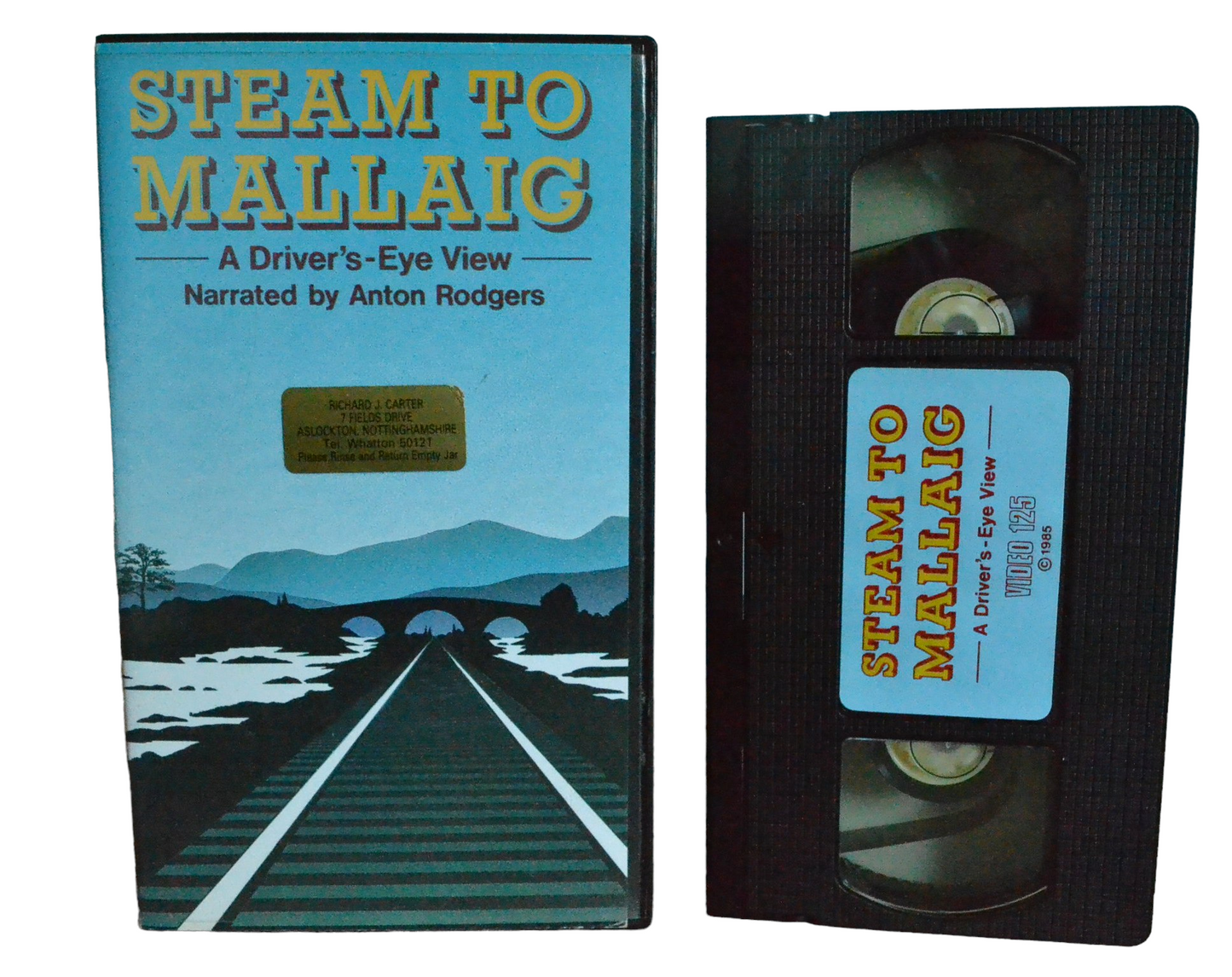Steam To Mallaig - Video 125 - DEV 002 - Steam Trains - Pal - VHS-