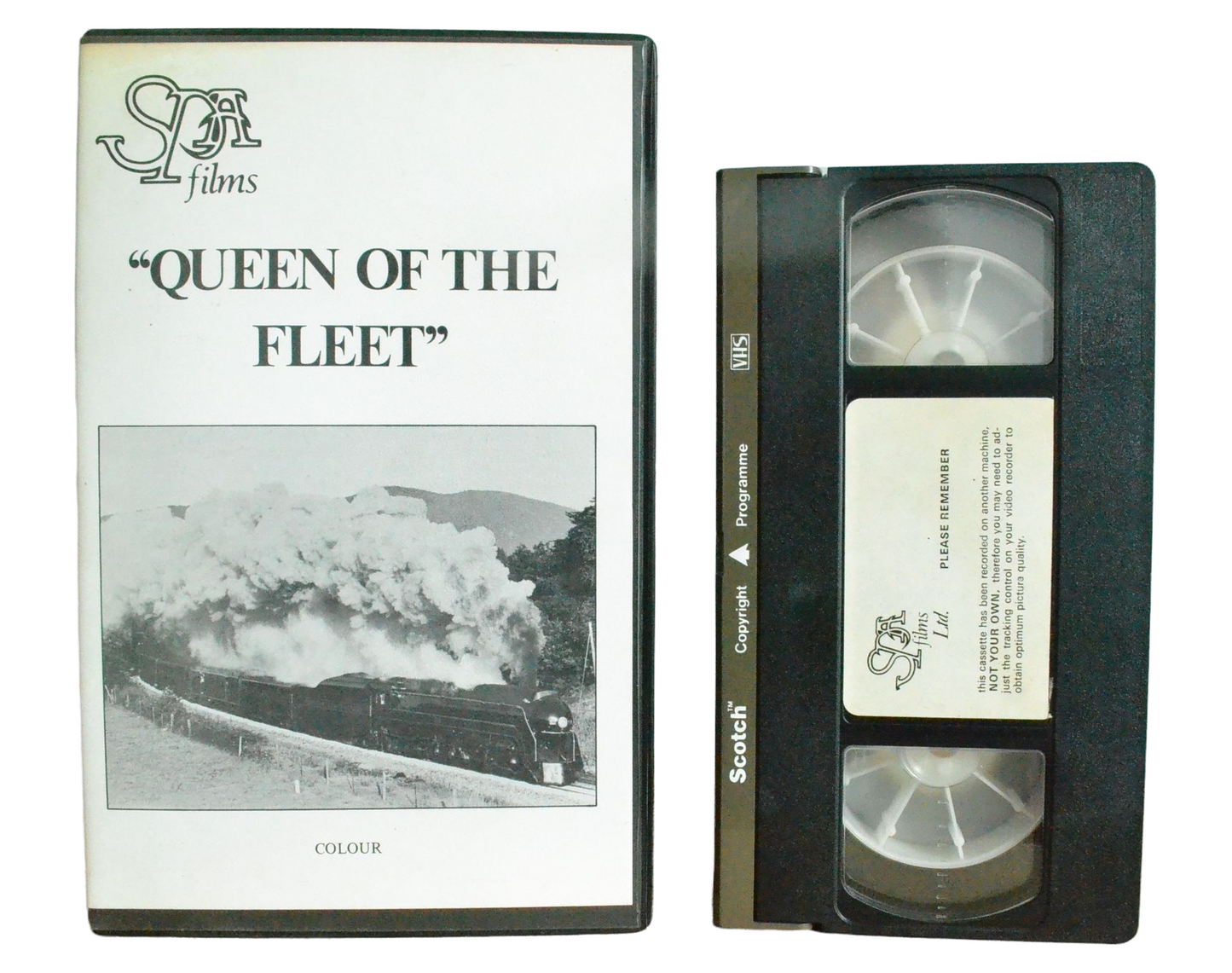 Queen of The Fleet - SPA Films - Vintage - Pal VHS-