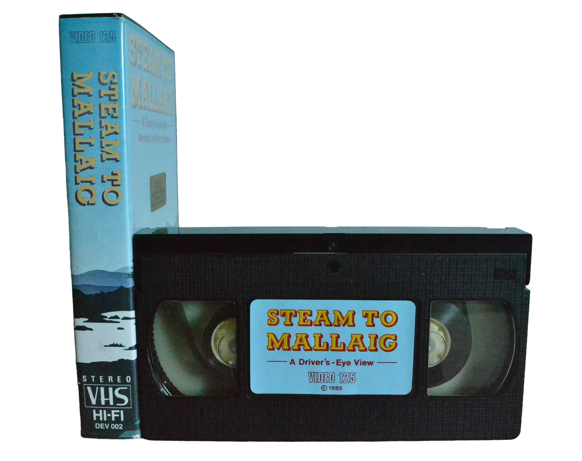 Steam To Mallaig - Video 125 - DEV 002 - Steam Trains - Pal - VHS-