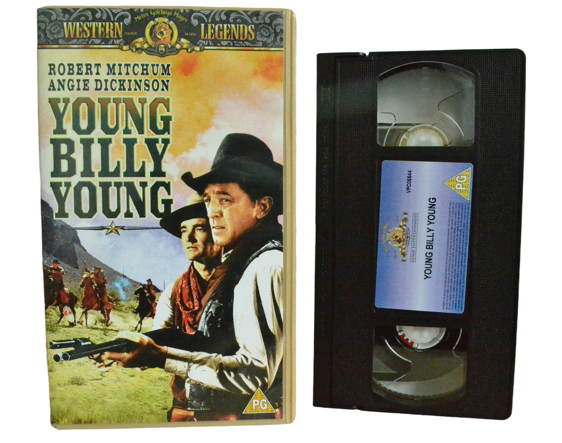 Young Billy Young - Billy Boy - Home Entertainment - Vintage - Pal VHS-