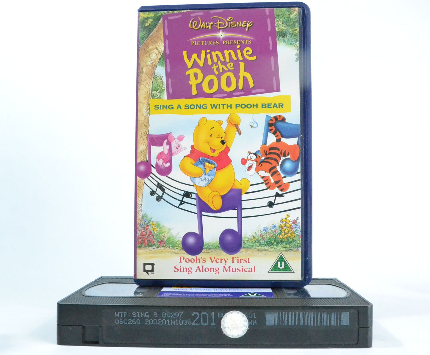 Winnie The Pooh: Sing A Song With Pooh Bear - Disney Education Animation - VHS-