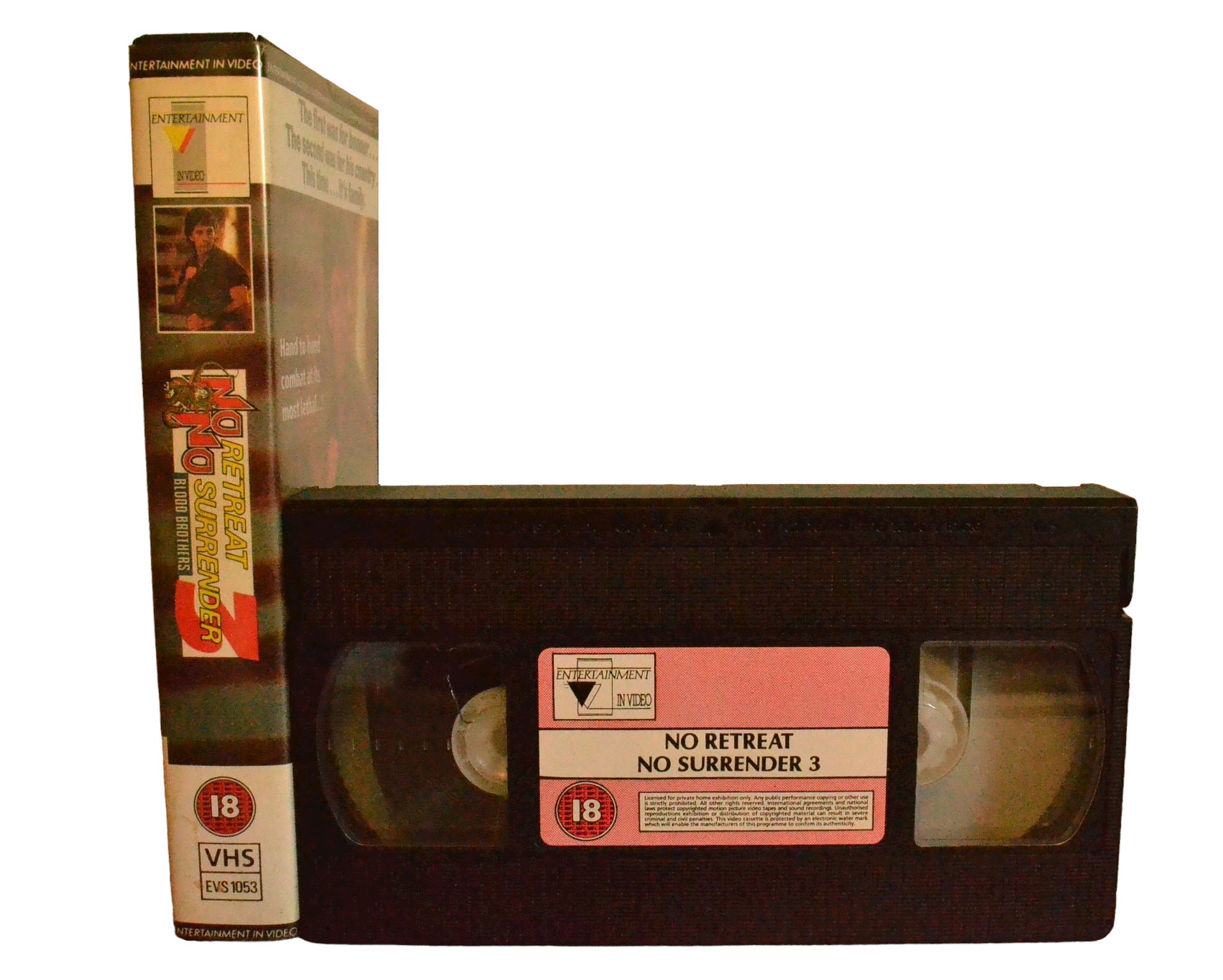 No Retreat No Surrender 3 - Loren Avedon - Entertainment in Video - Action - Pal - VHS-