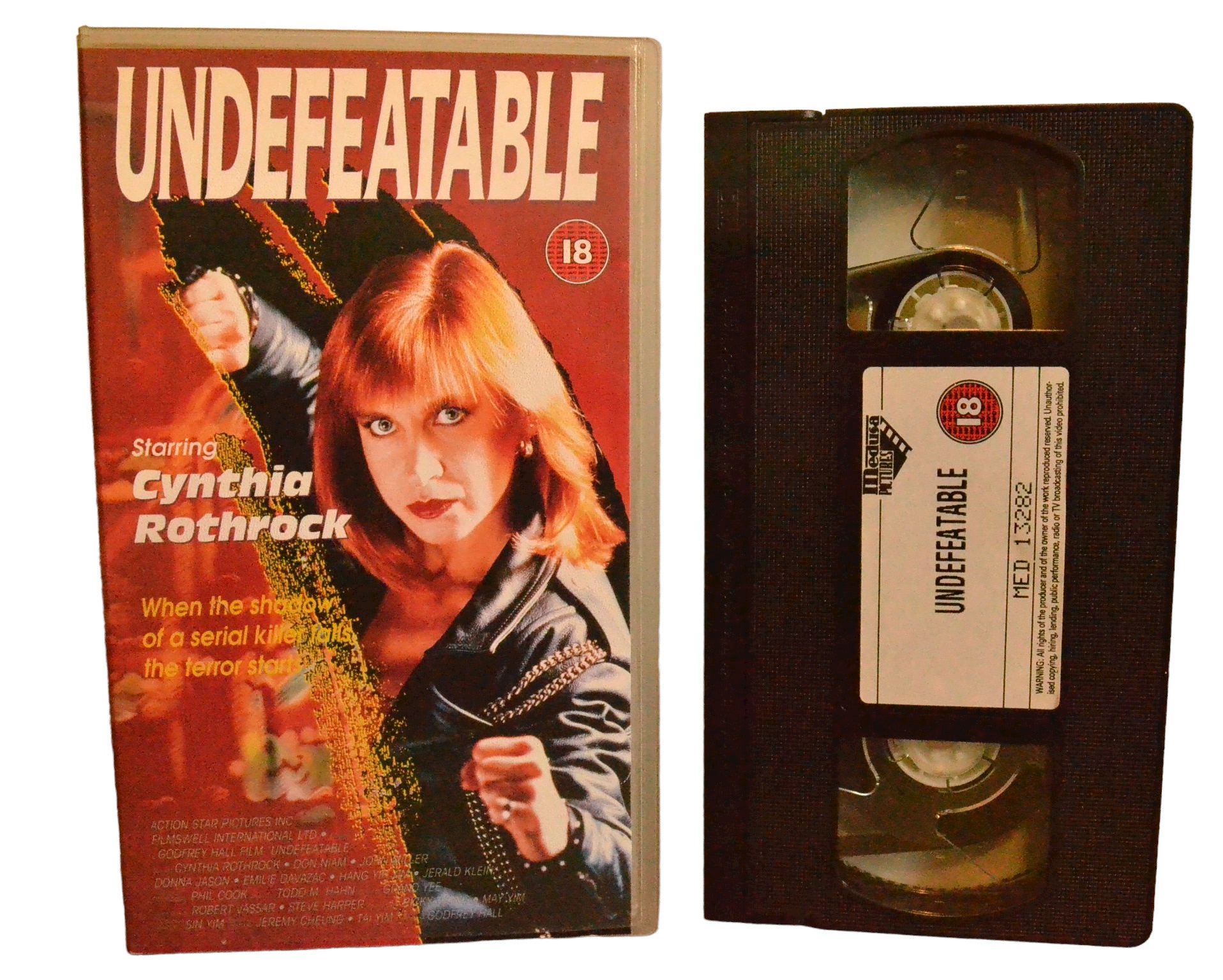 Undefeatable - Cynthia Rothrock - Meduse Pictures - Action - Pal - VHS-