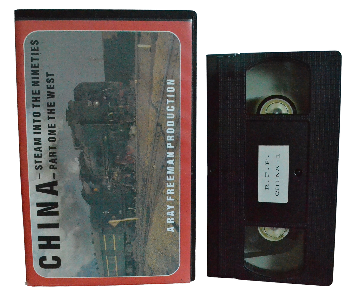 China - 1 - R.F.P - Steam Trains - Pal - VHS-
