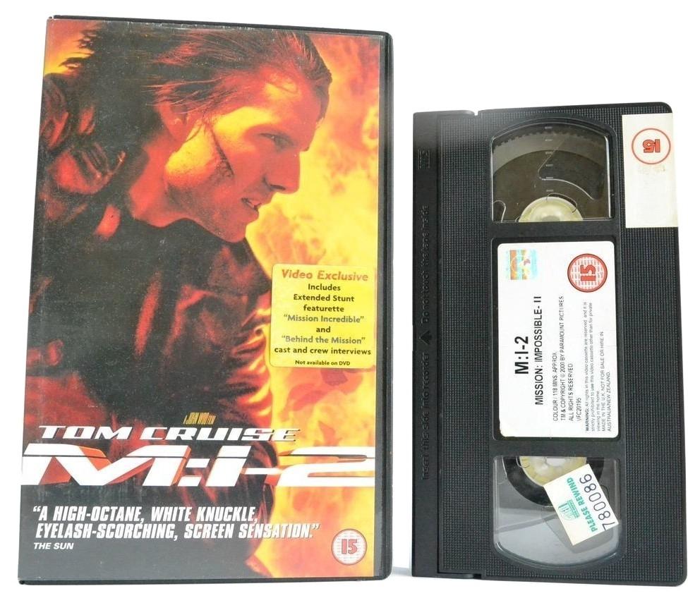 Mission Impossible 2: John Woo - Masterful Action - Tom Cruise [Extras] VHS-