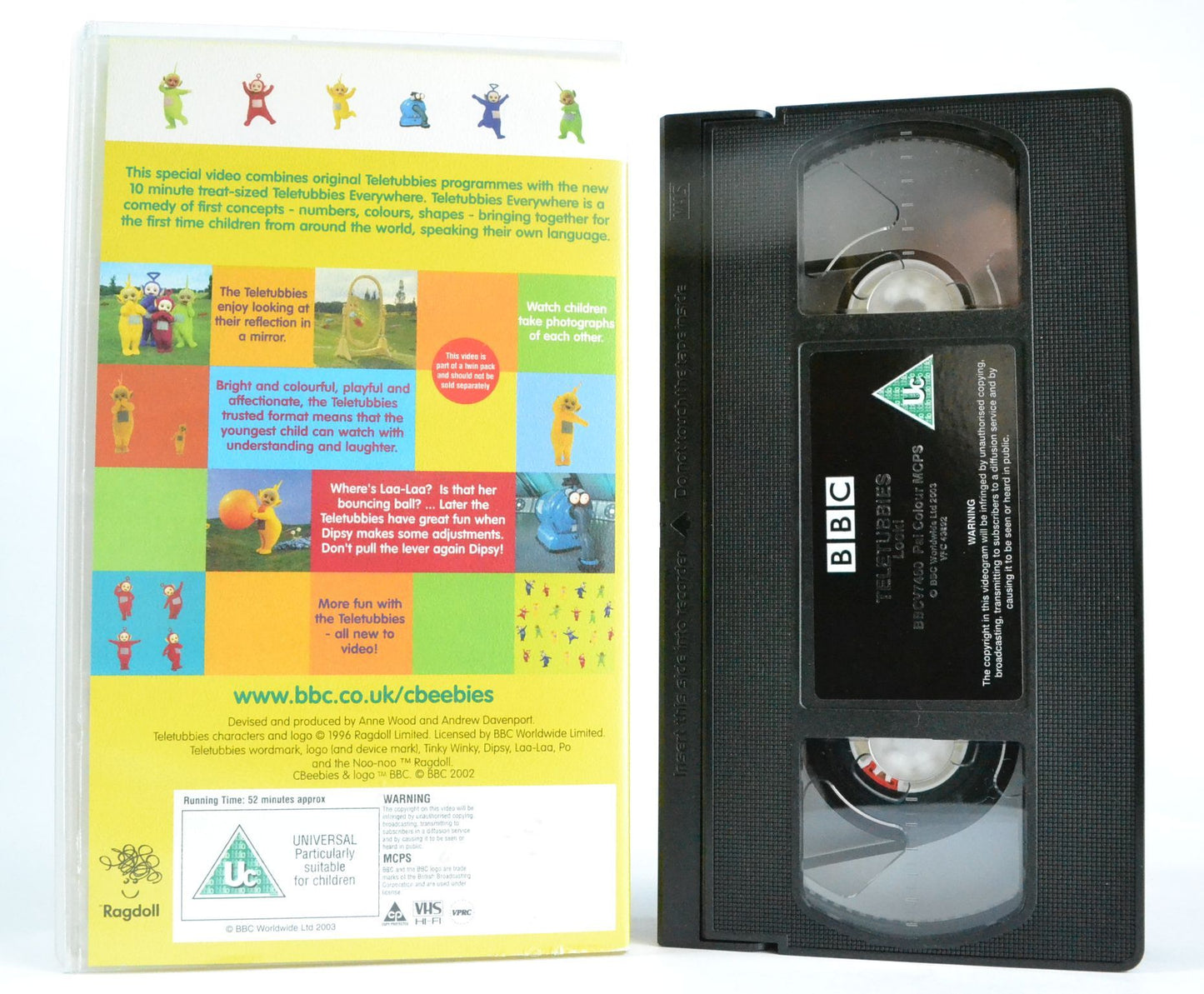 Teletubbies: Look [Teletubbies Everywhere] Kid’s Education - BAFTA 2002 - VHS-