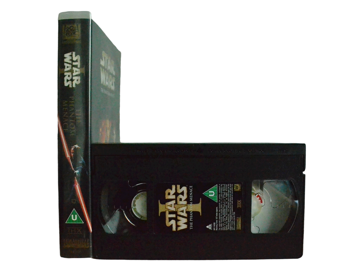 Star Wars: The Phantom Menace - Liam Neeson - Universal - Vintage - Pal VHS-