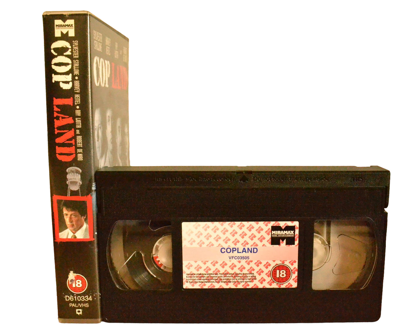 Cop Land - Sylvester Stallone - Miramax Home Enterainment - Action - Pal - VHS-