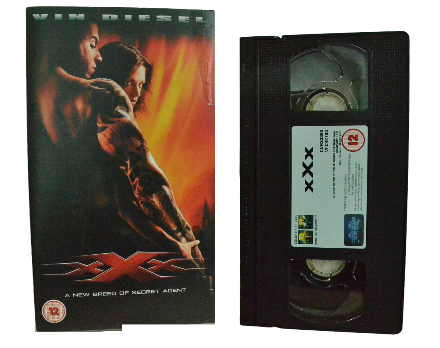 XXX: A New Bread of Secret Agent - Vin Diesel - Columbia Tristar Home Entertainment - Vintage - Pal VHS-