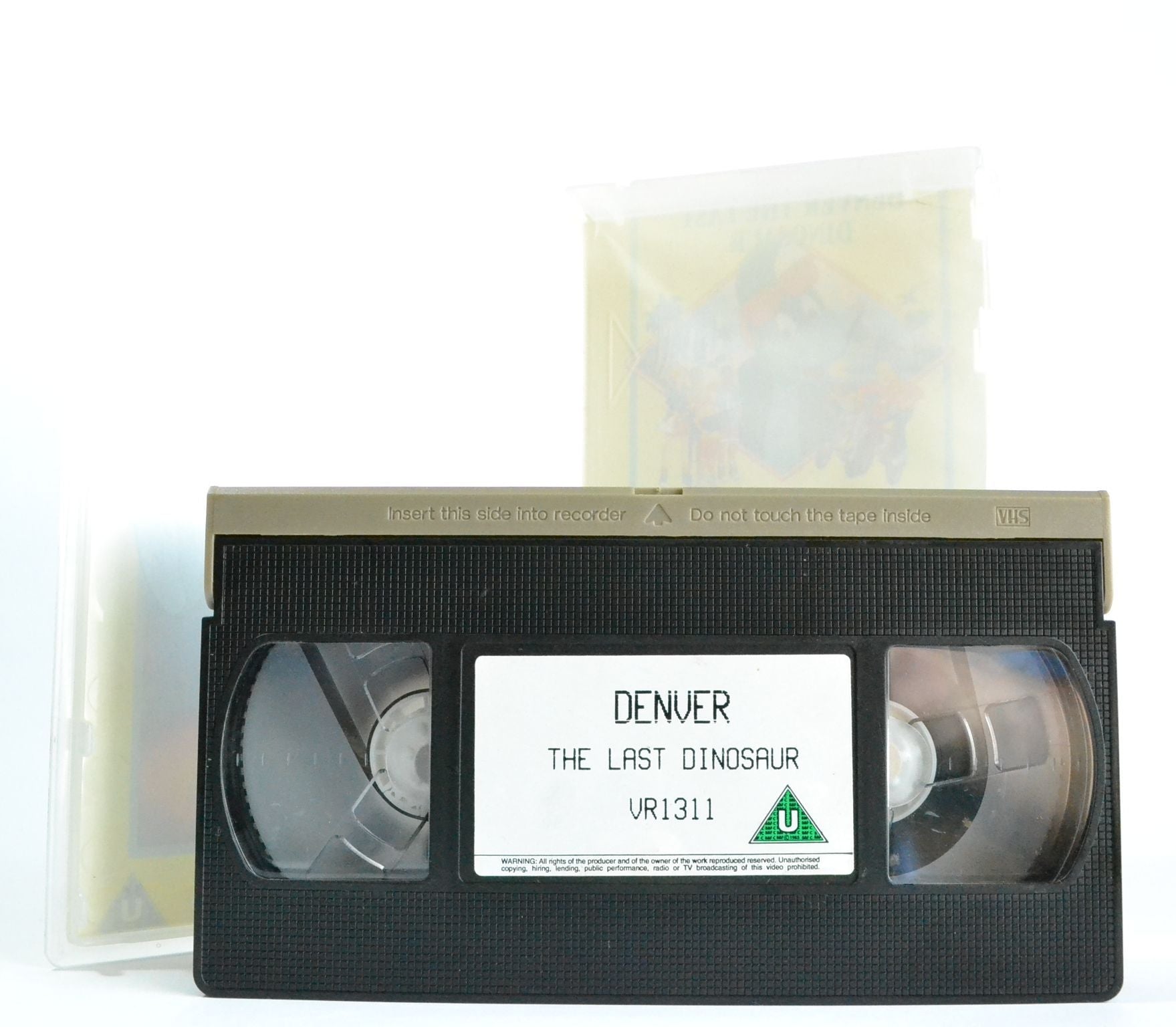 Denver: The Modern Dinosaur - Junior Video Club - Kid’s Animation - VHS-