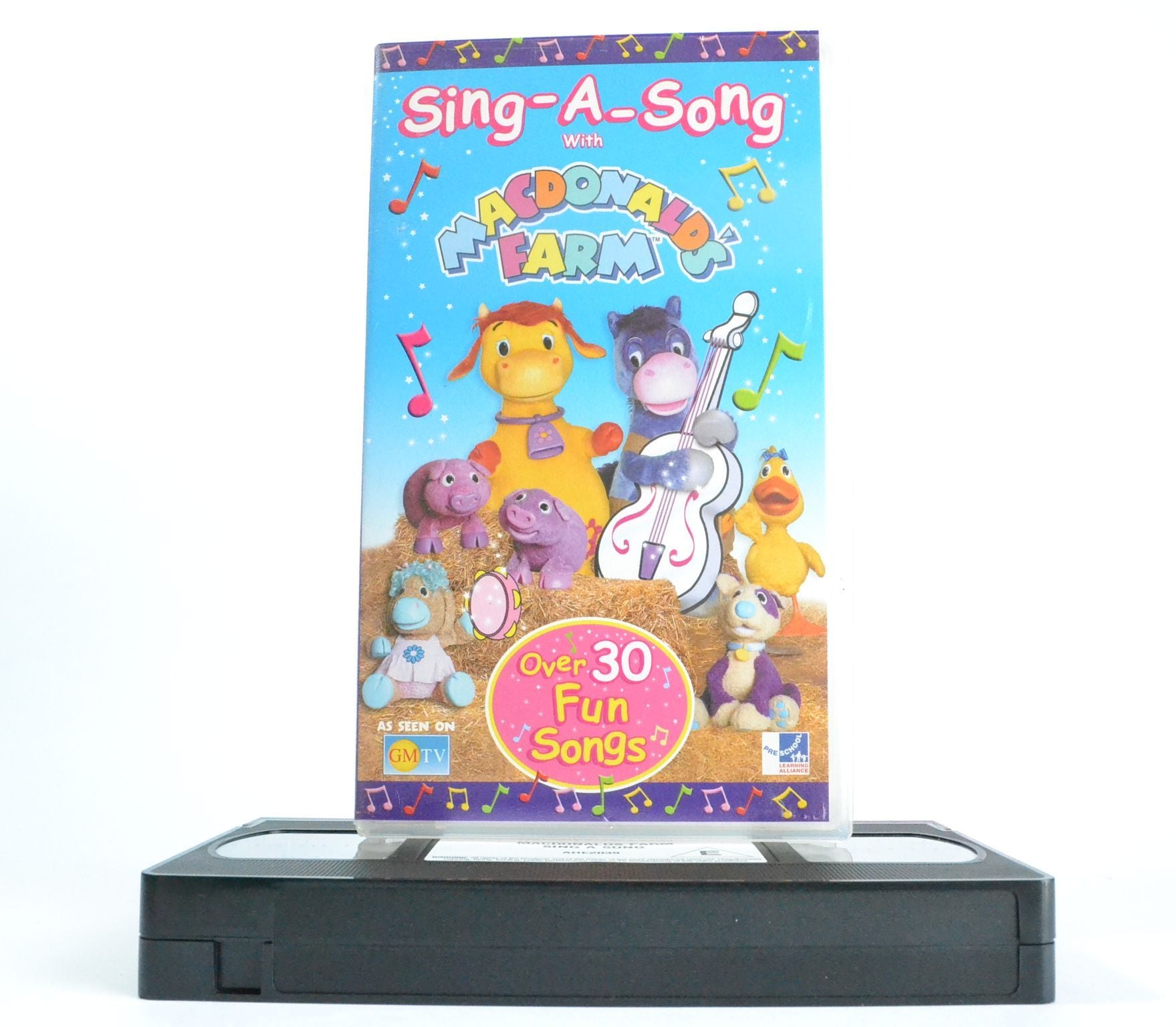 Macdonald’s Farm: Sing-Along - 30 Songs - Tony Reed - GMTV - Children’s - VHS-