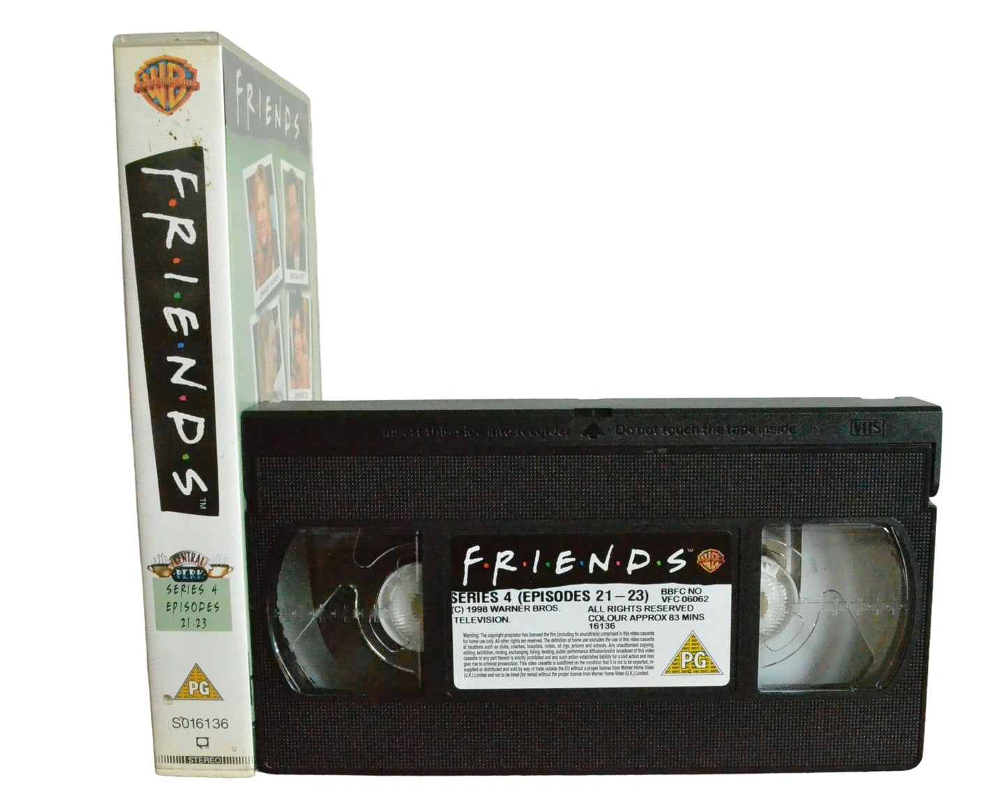 Friends Series 4 (Episodes 21 - 23) - Jennifer Aniston - Warner Home Video - SO16136 - Comedy - Pal - VHS-