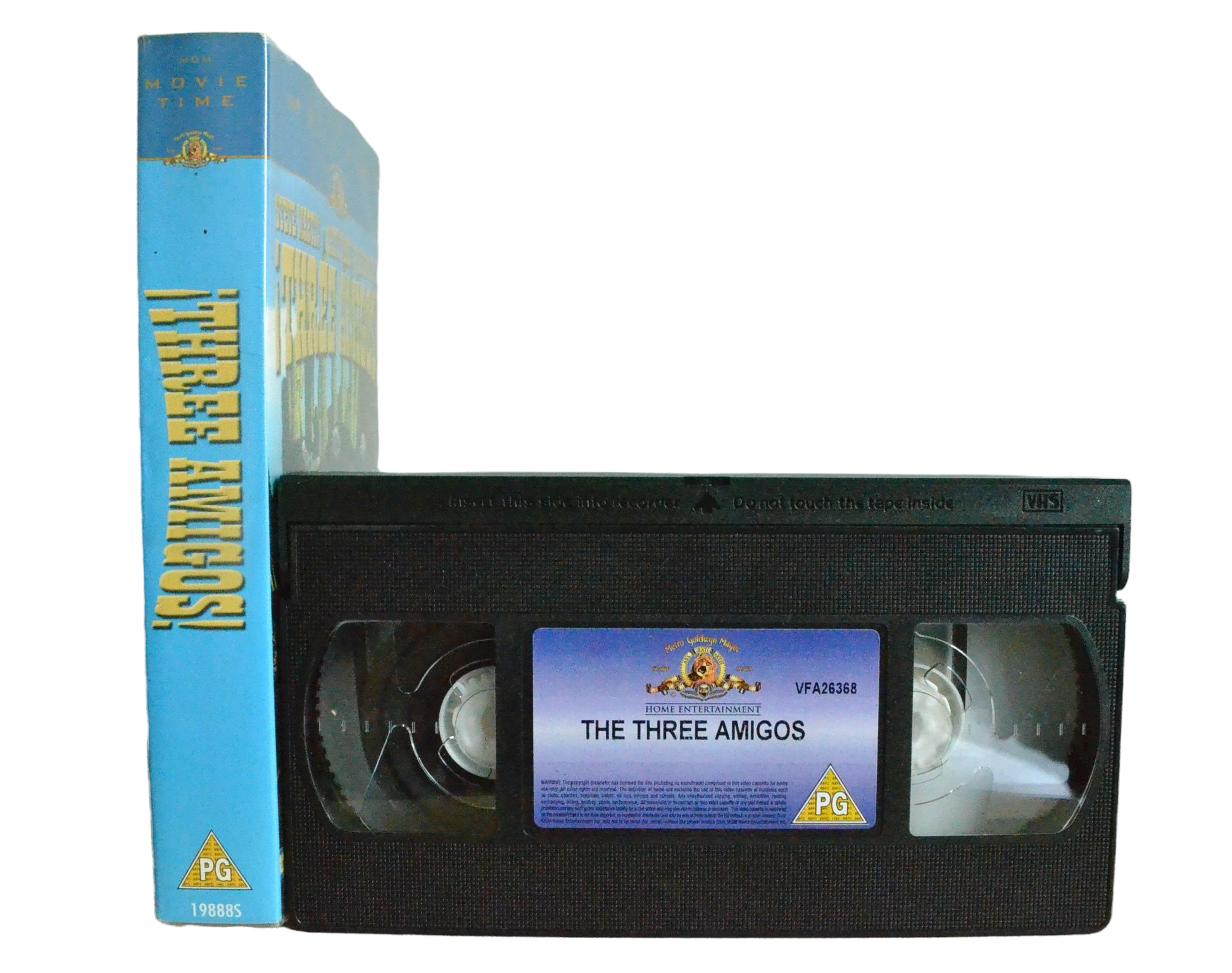 The Three Amigos - Steve Martin - Metro Goldwyn Mayer - Musical - Pal VHS-