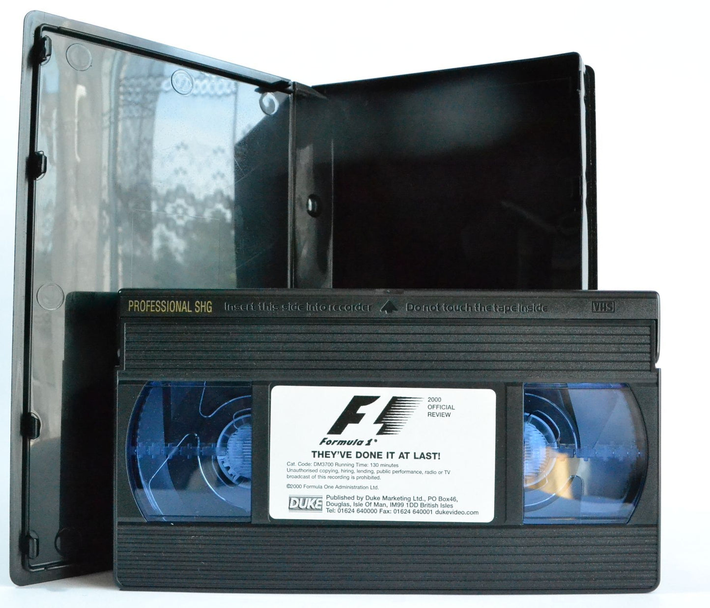 F1: Formula 1; Official Review 2000 FIA World Championship - Schumacher - VHS-