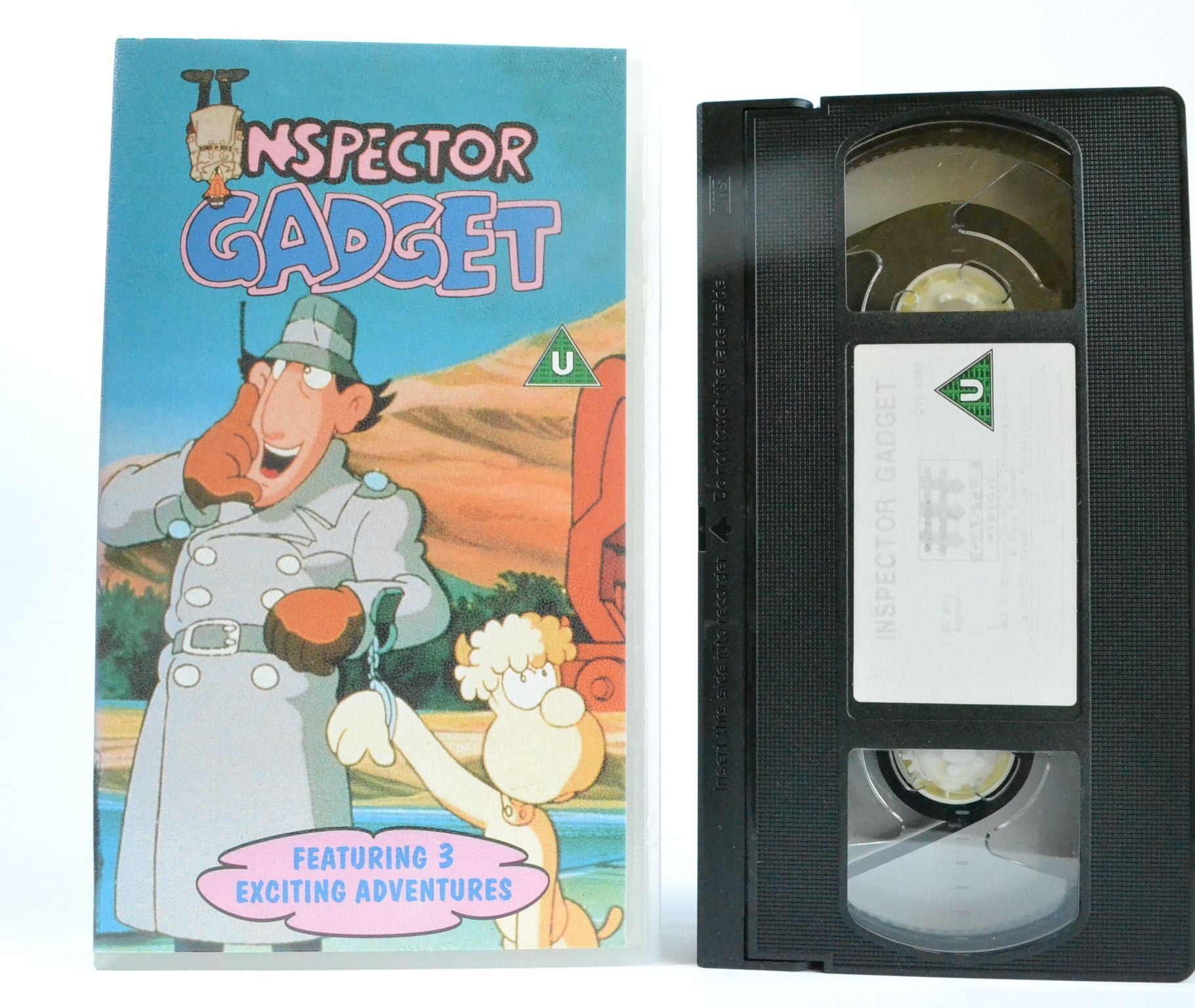Inspector Gadget: Gadget’s Roma - Mad In The Moon - Meets The Claw - Kid’s  VHS