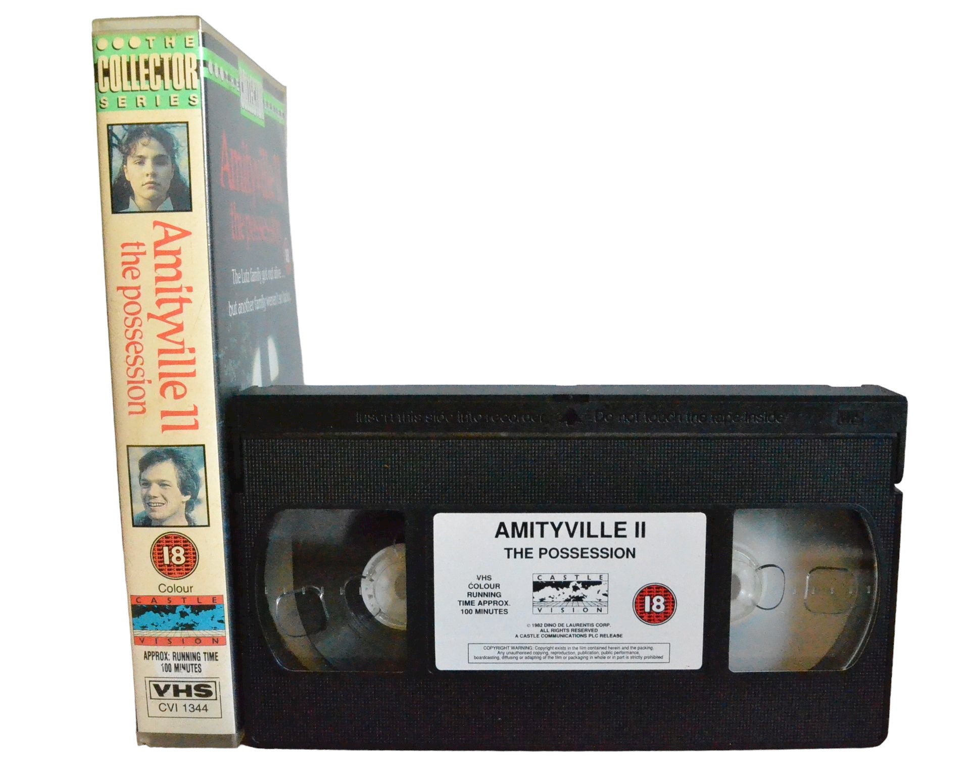 Amityville 2 The Possession - James Olson - Castle Vision - Horror - Pal - VHS-