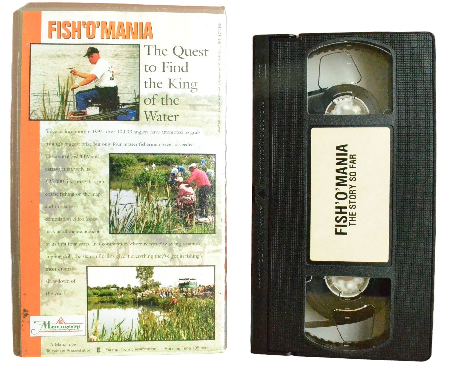 Fish 'O' Mania: The Story So Far - A Matchroom Television Presentation - Pal VHS-