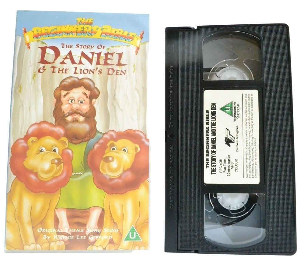 The Story Of Daniel & The Lion’s Den: Kathie Lee Gifford - Bible - Kids - VHS-