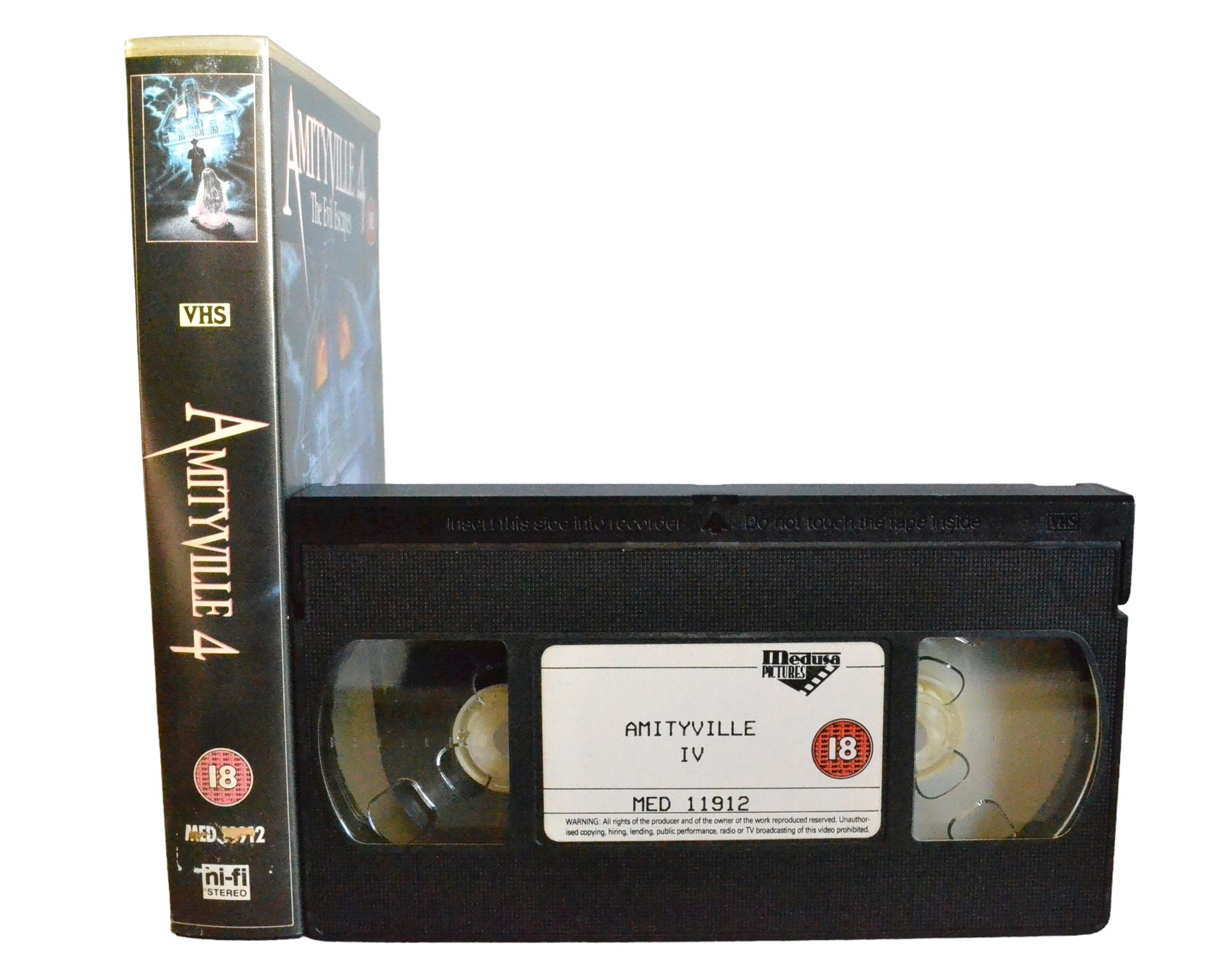 Amityville 4 - Patty Duk - Meduse Pictures - Horror - Pal - VHS-