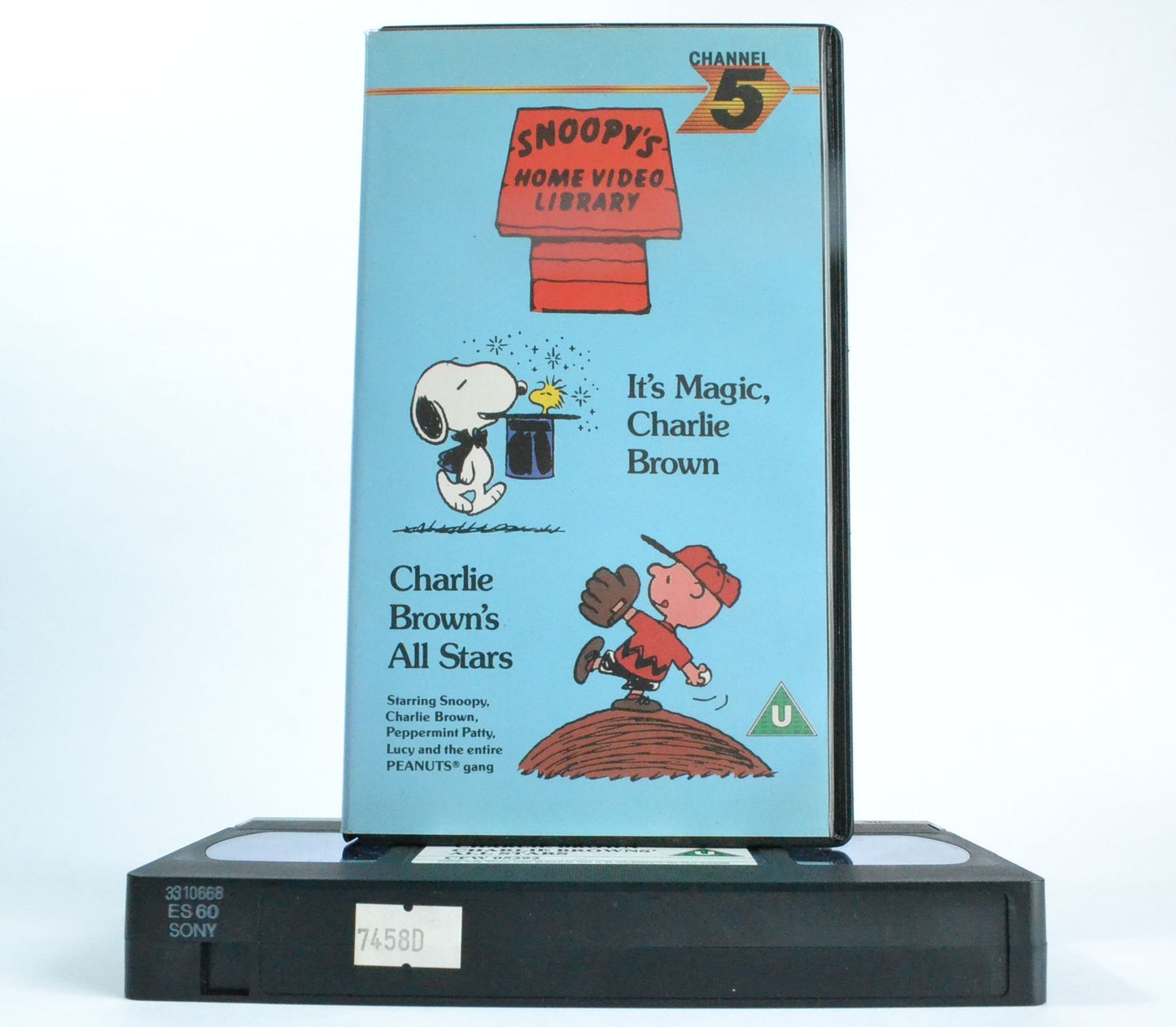 Snoopy: It’s Magic Charlie Brown - All Stars - (1986) Chan 5 - Kids - VHS-